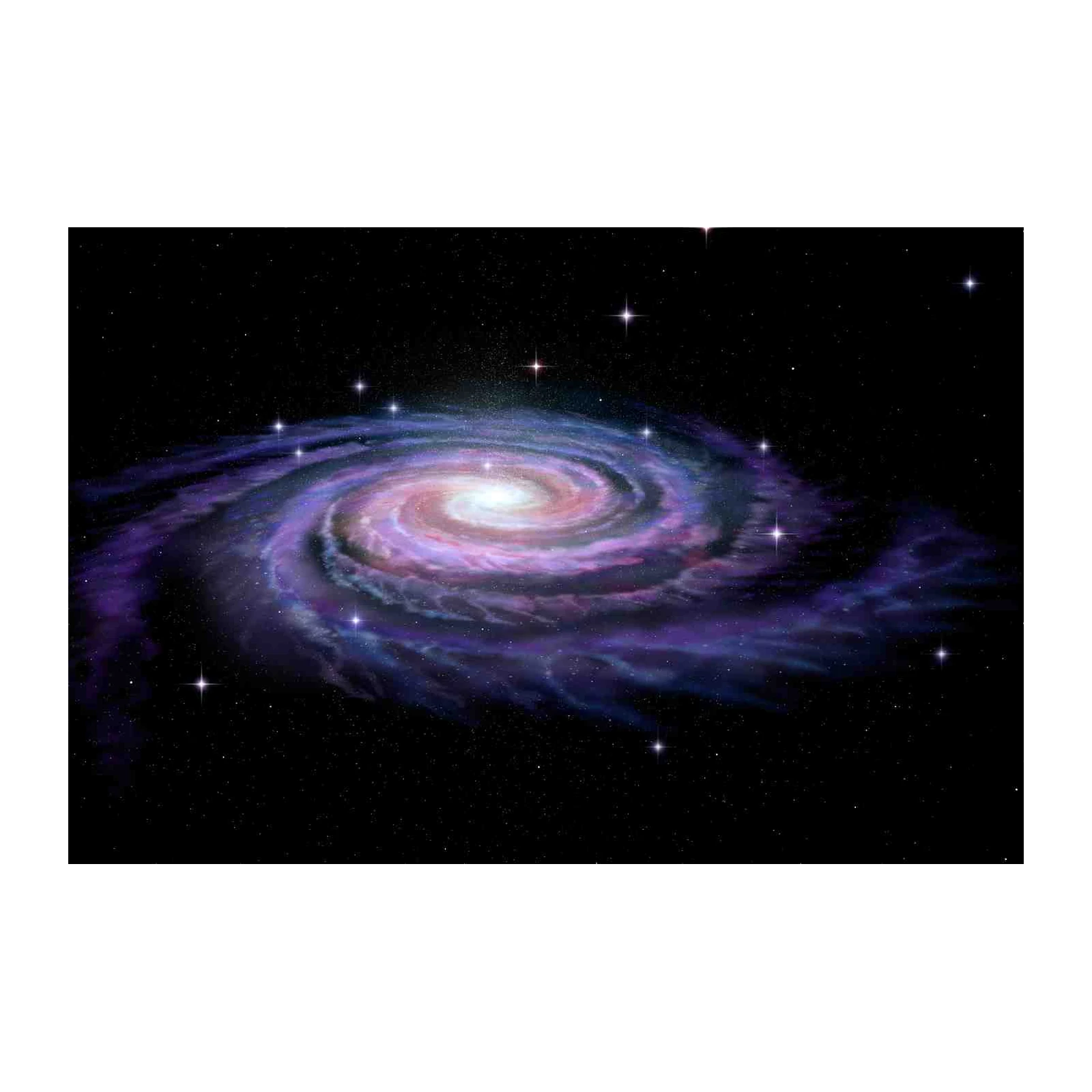 Mesmerizing Spiral Galaxy Wall Art