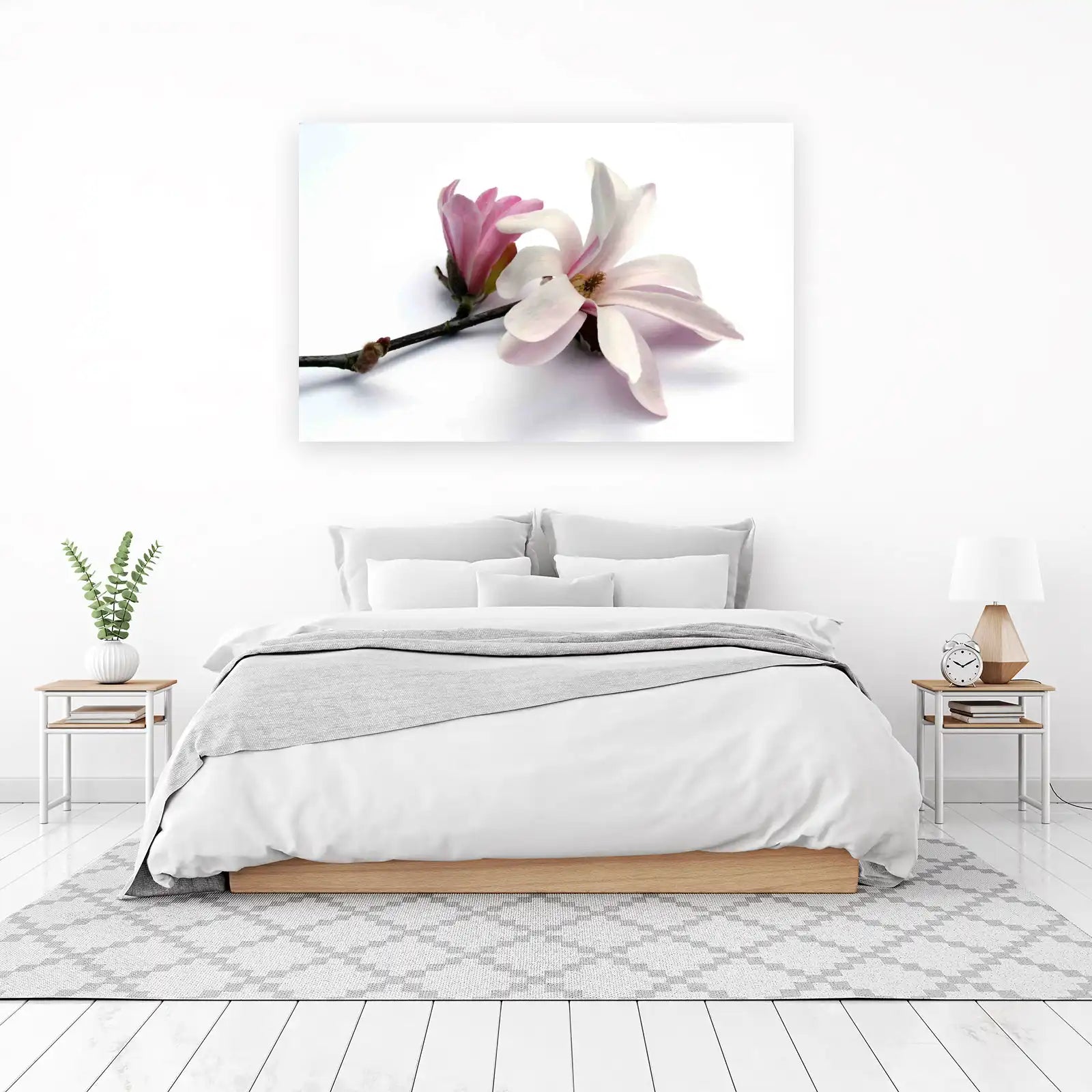 Elegant Magnolia Blossom Wall Art