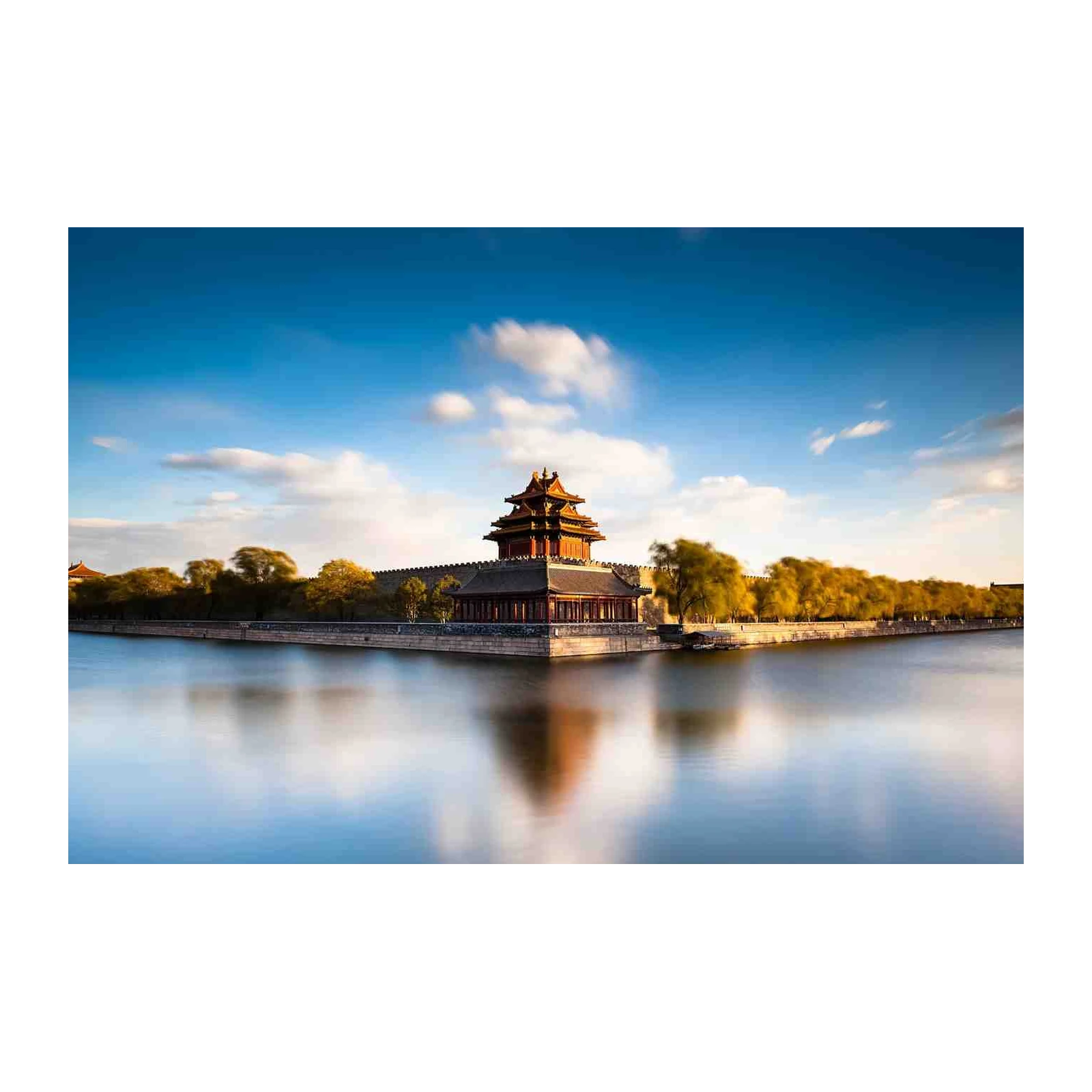Imperial Forbidden City Corner Tower Wall Art