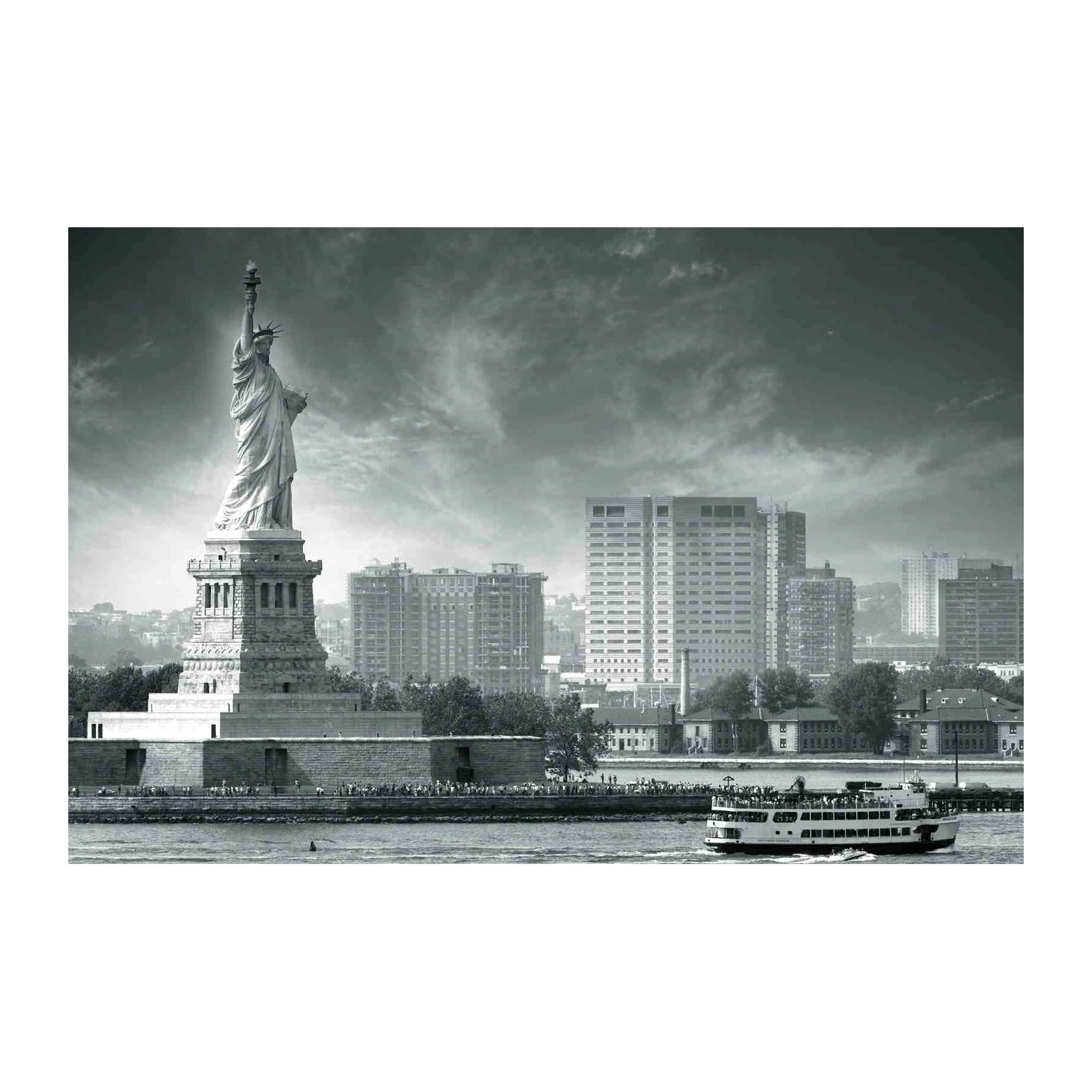 Statue of Liberty NYC Skyline Wall Art