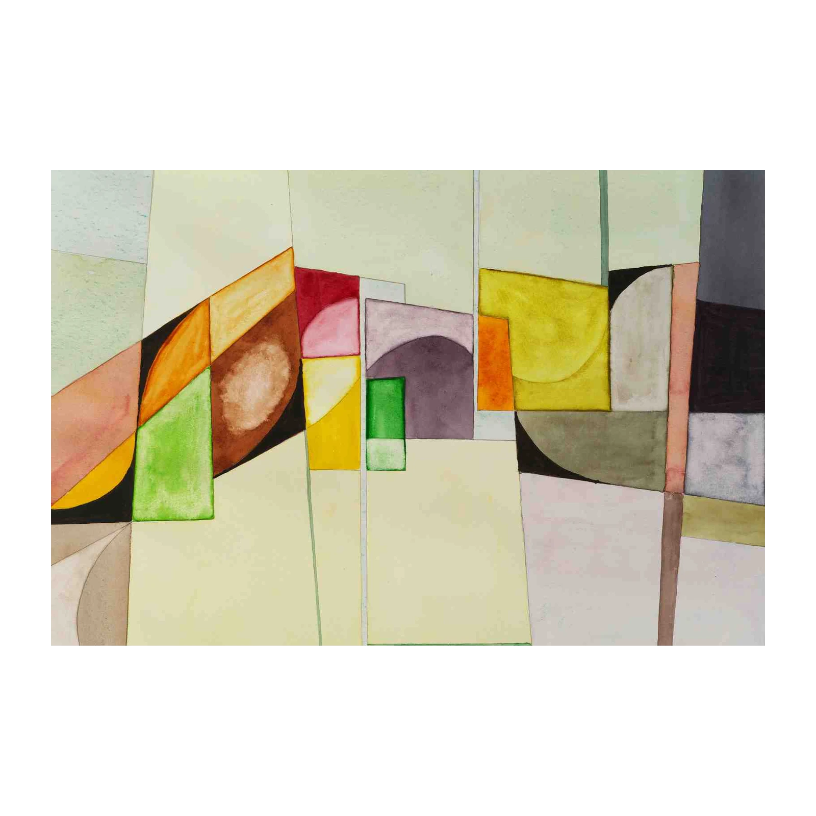 Abstract Geometric Dreams Wall Art