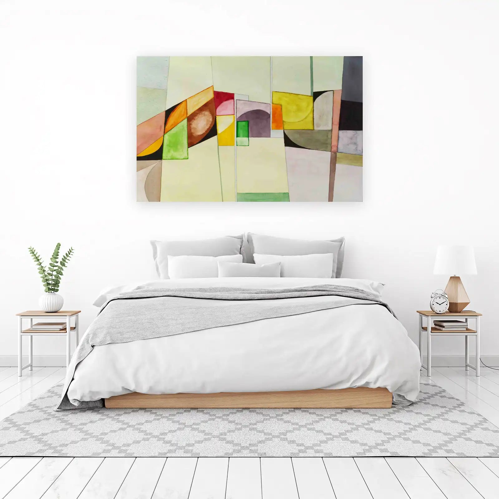 Abstract Geometric Dreams Wall Art