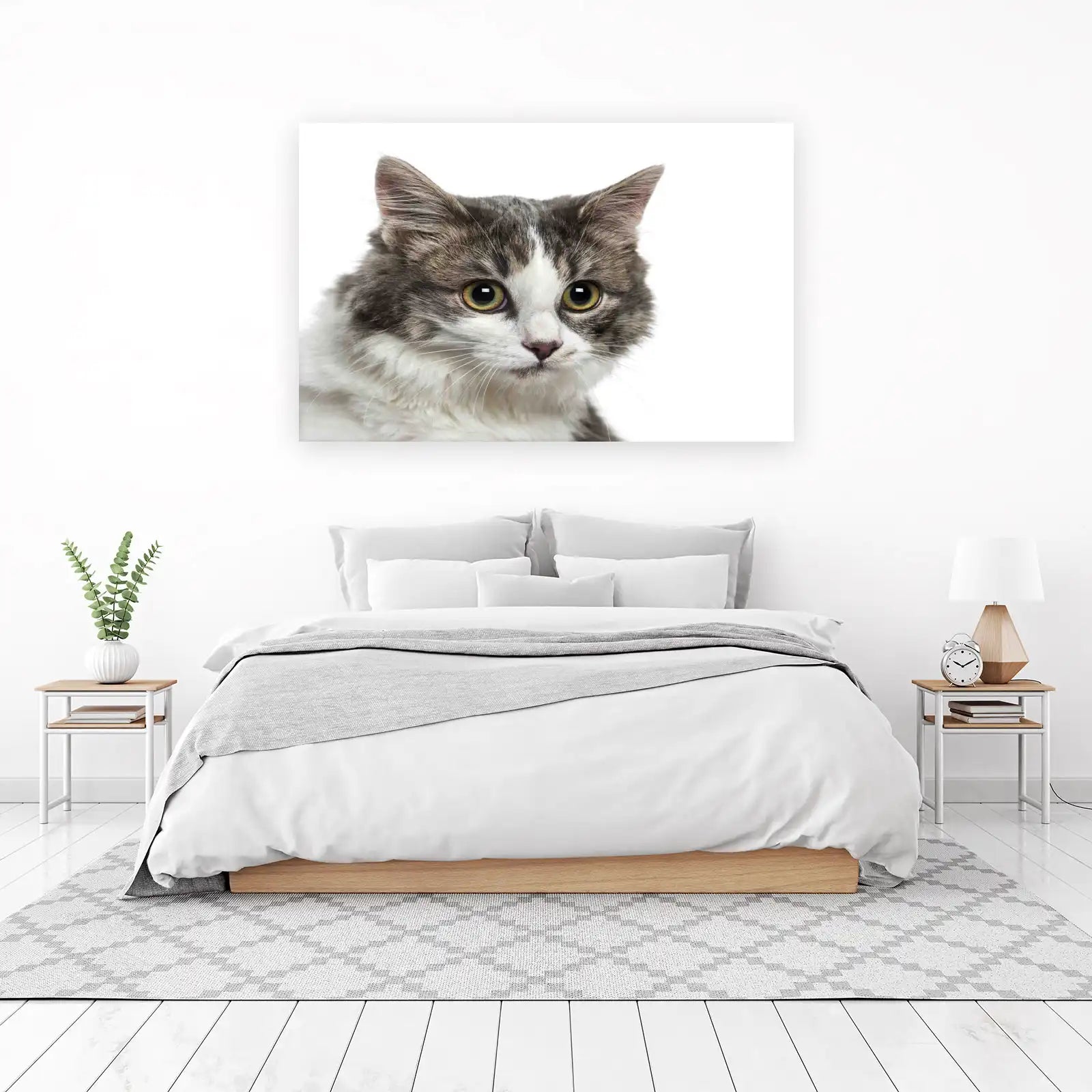 Captivating Cat Portrait Wall Art