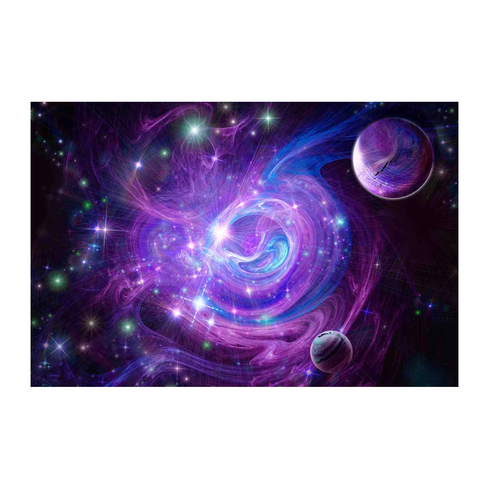 Cosmic Nebula & Planets Wall Art - Space Art