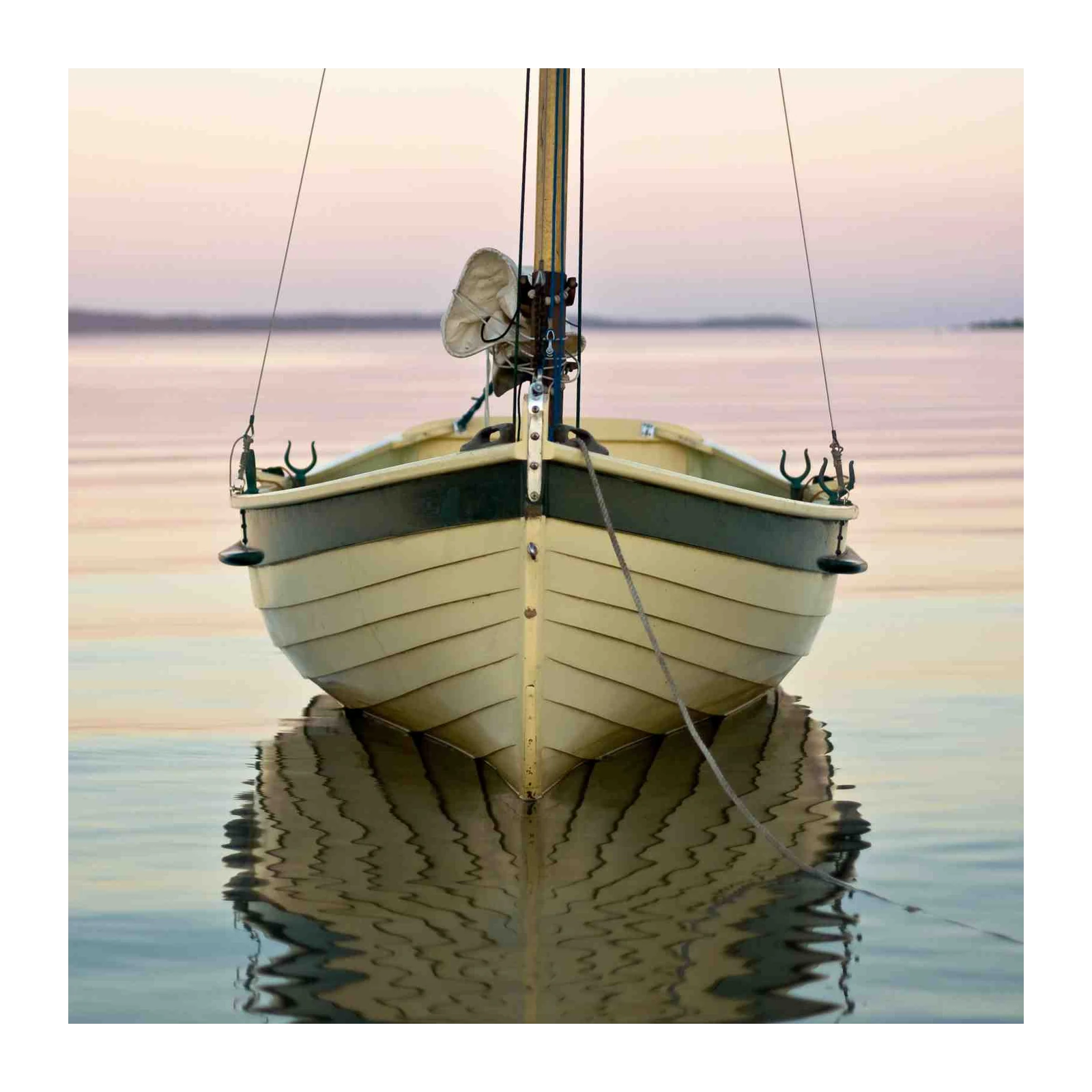 Serene Sailboat Serenity Wall Art