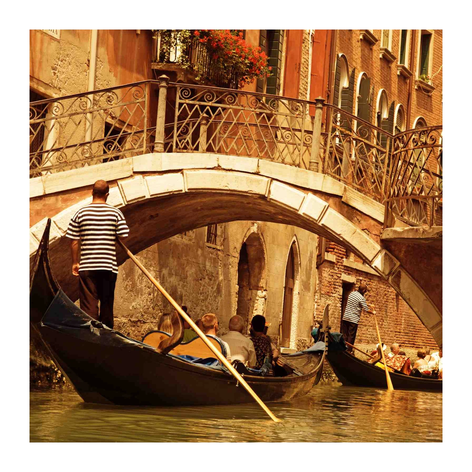 Venice Gondola Ride Wall Art - Travel Art