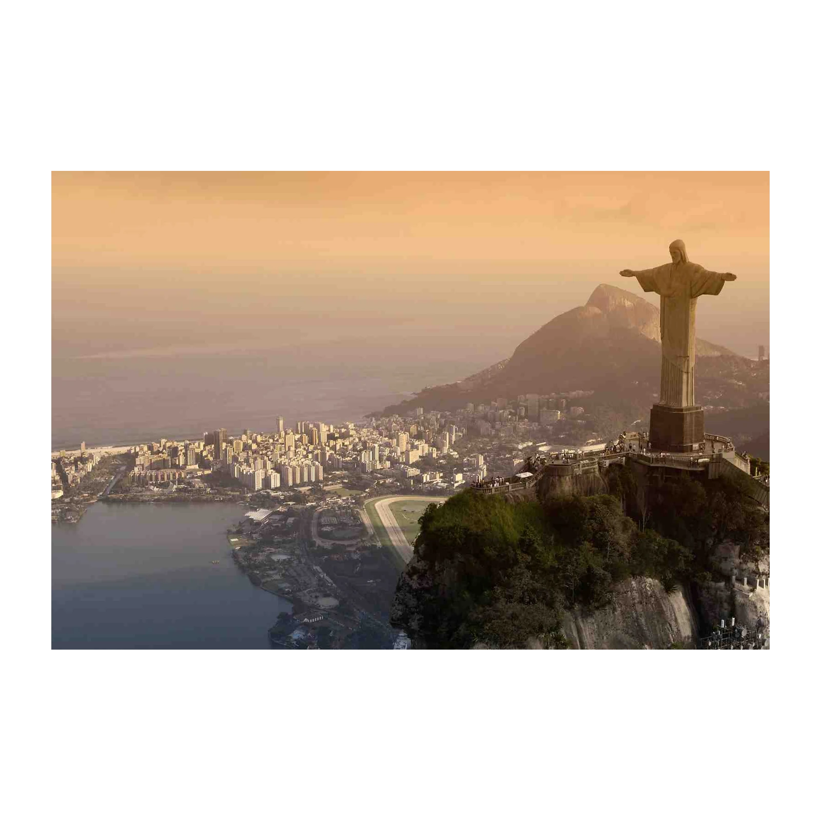 Christ the Redeemer Rio de Janeiro Cityscape Wall Art