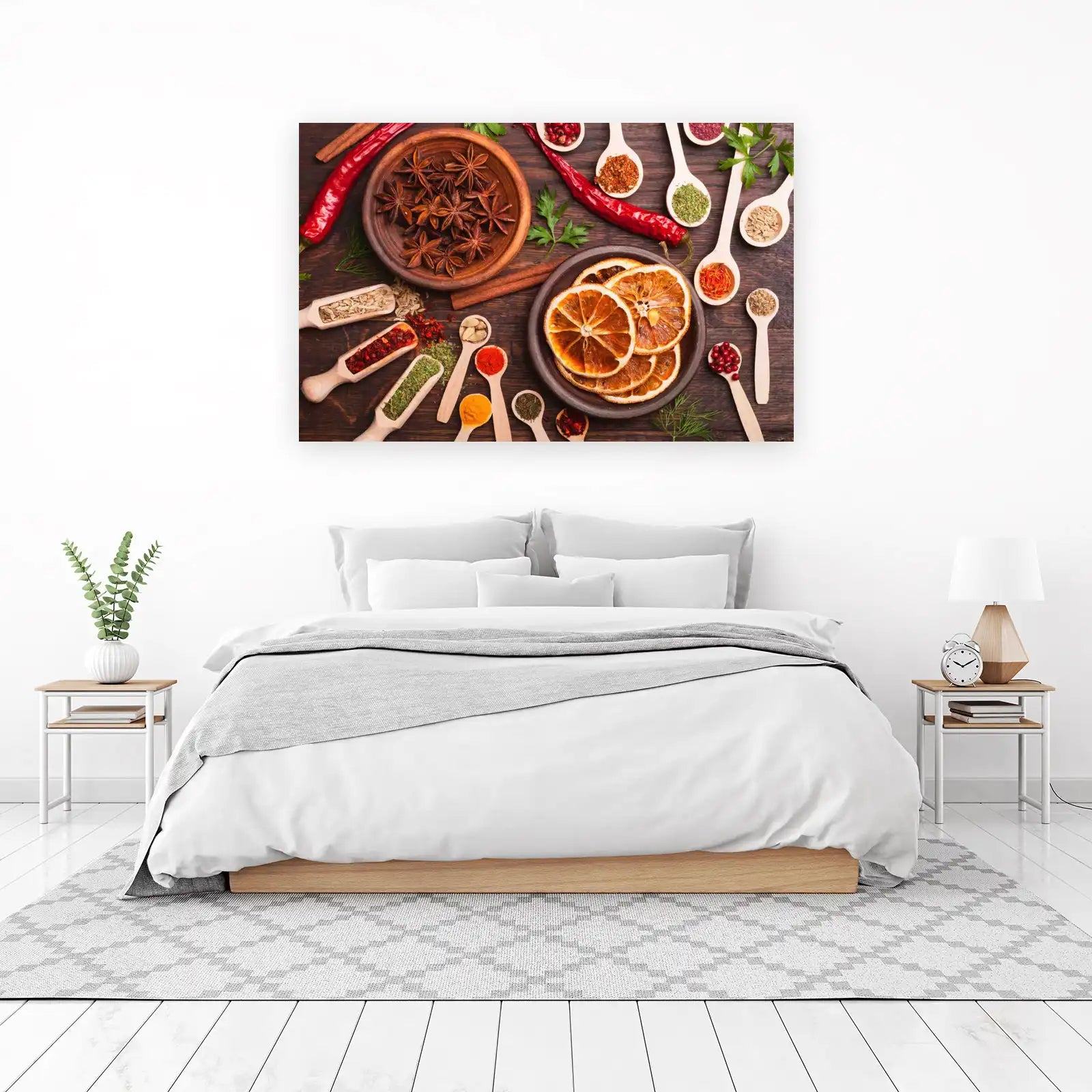 Aromatic Spices & Dried Orange Slice Wall Art