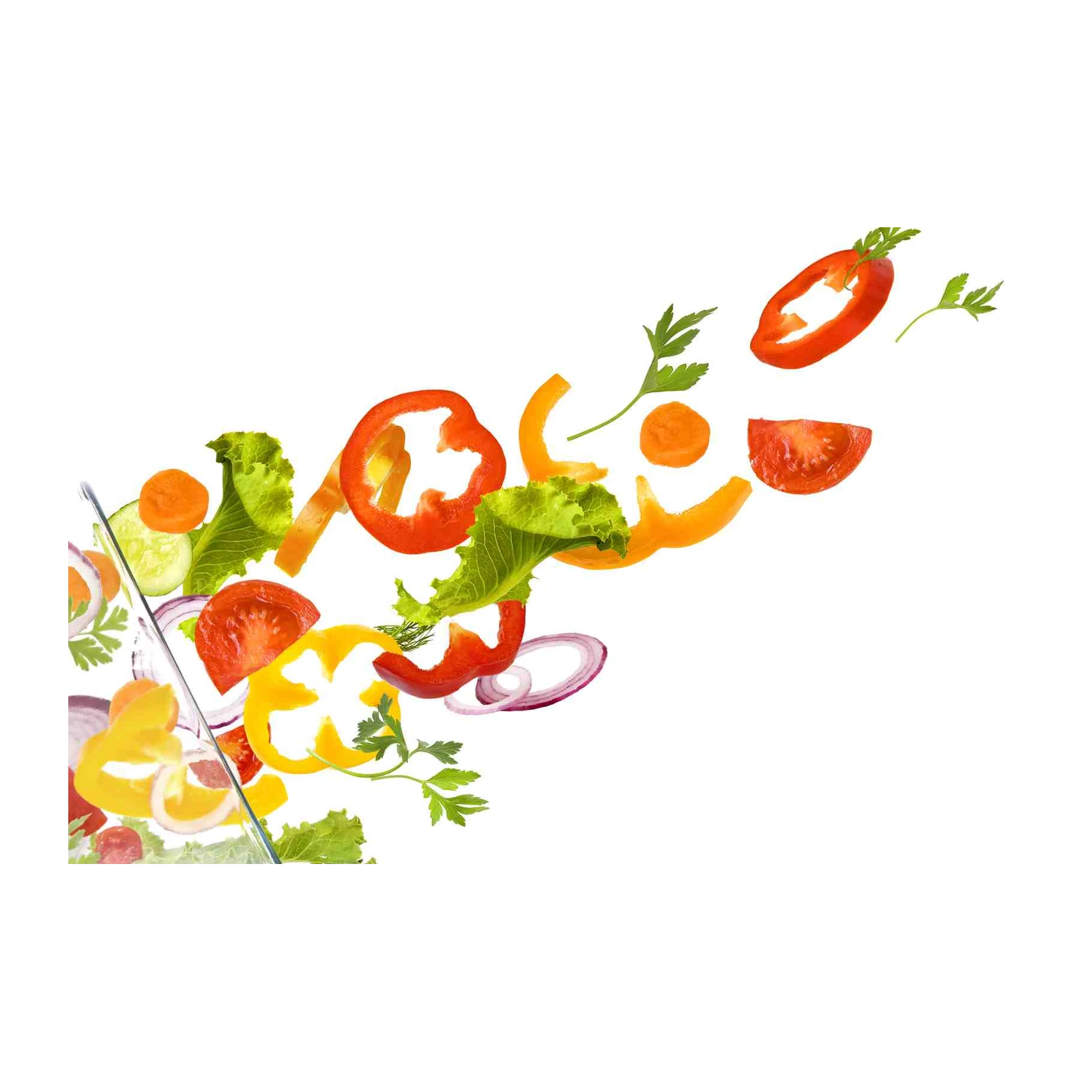 Fresh Veggie Burst Wall Art Wall Art