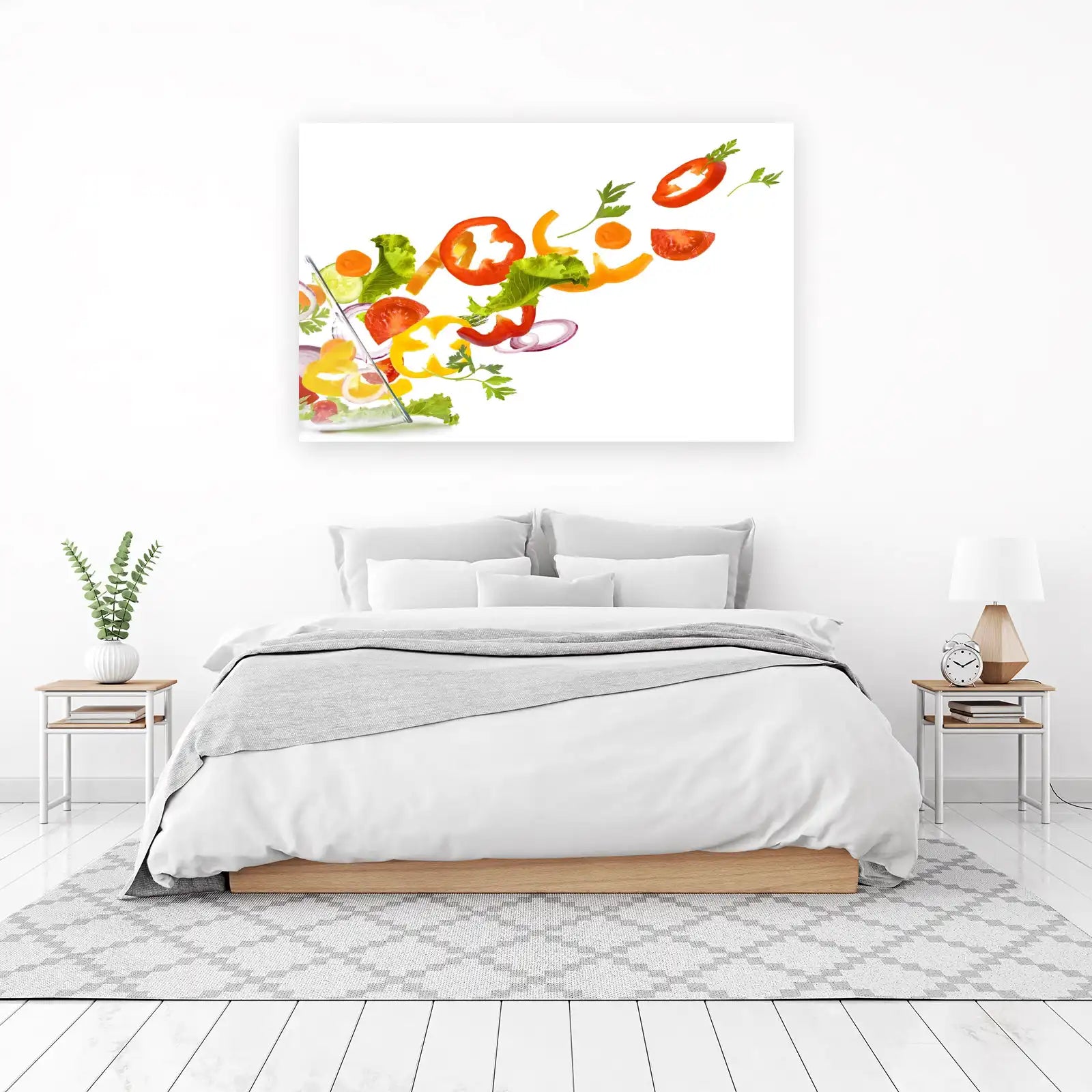 Fresh Veggie Burst Wall Art Wall Art