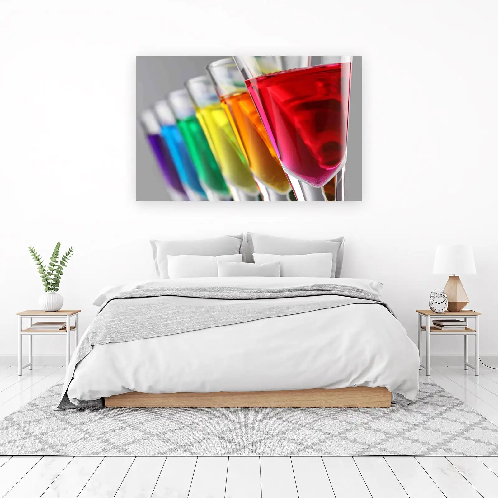 Vibrant Cocktail Colors Wall Art