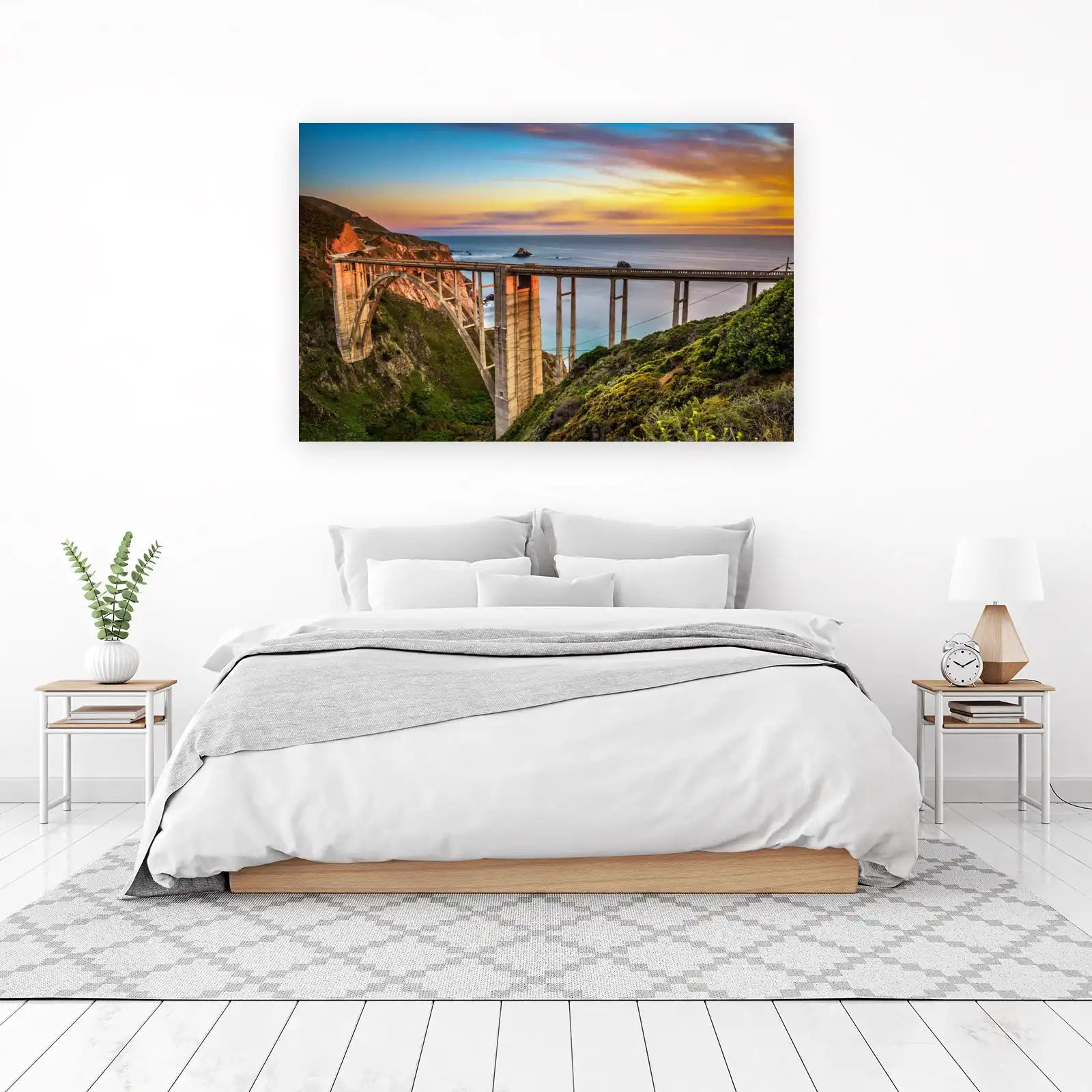 Iconic Bixby Bridge Coastal Drive Wall Art
