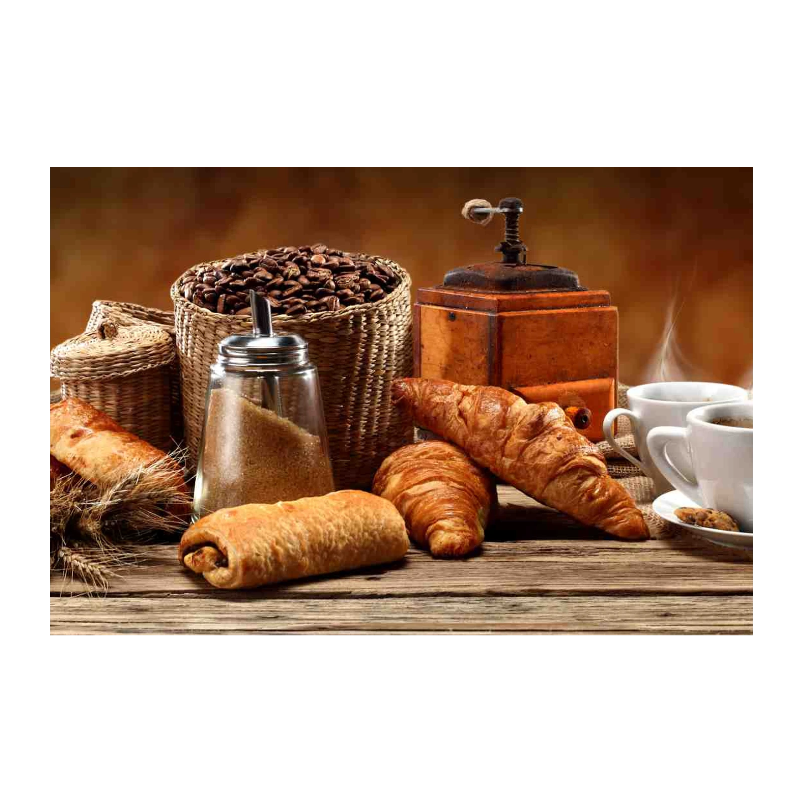 Warm Morning Coffee & Pastries Wall Art