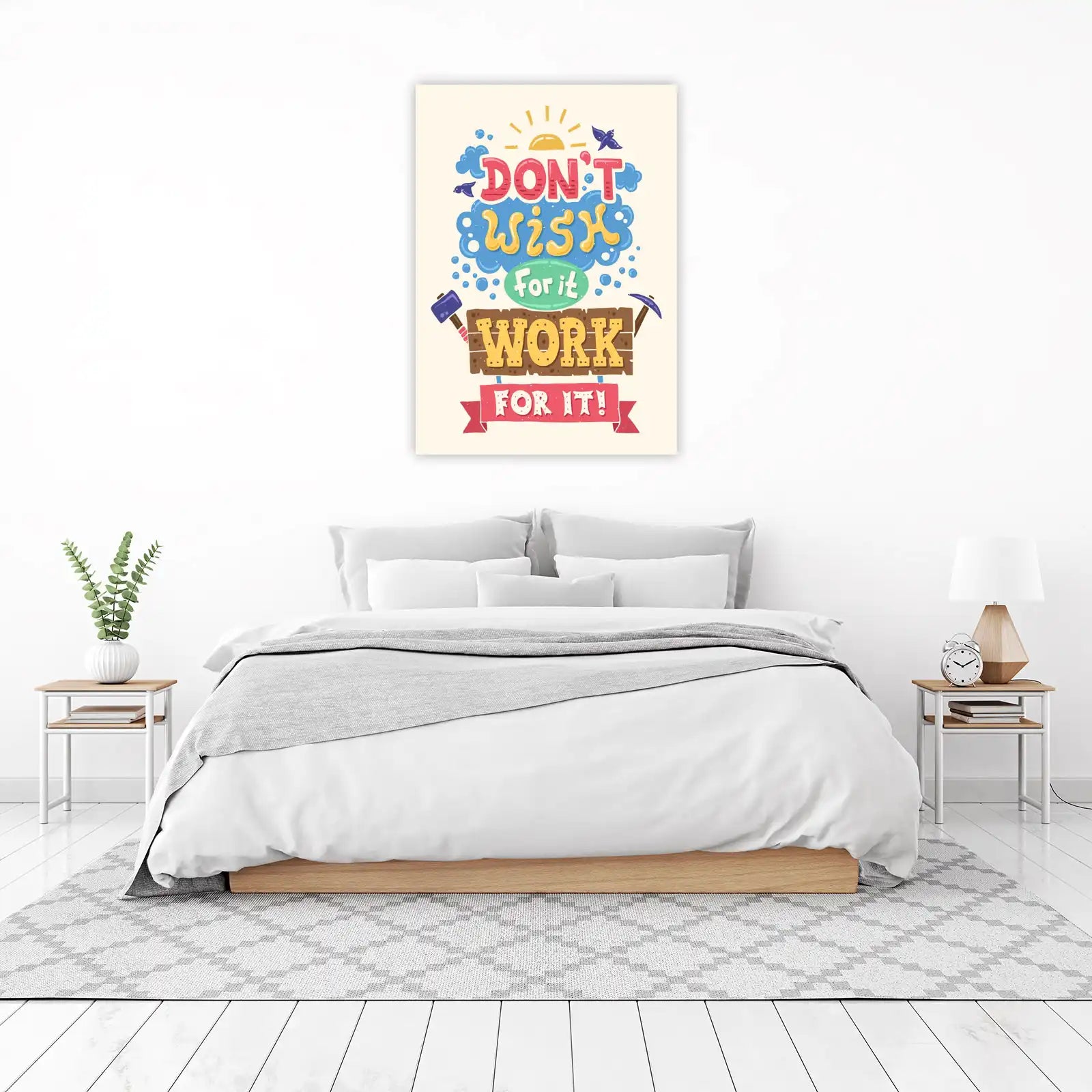Motivational Work for It Wall Art