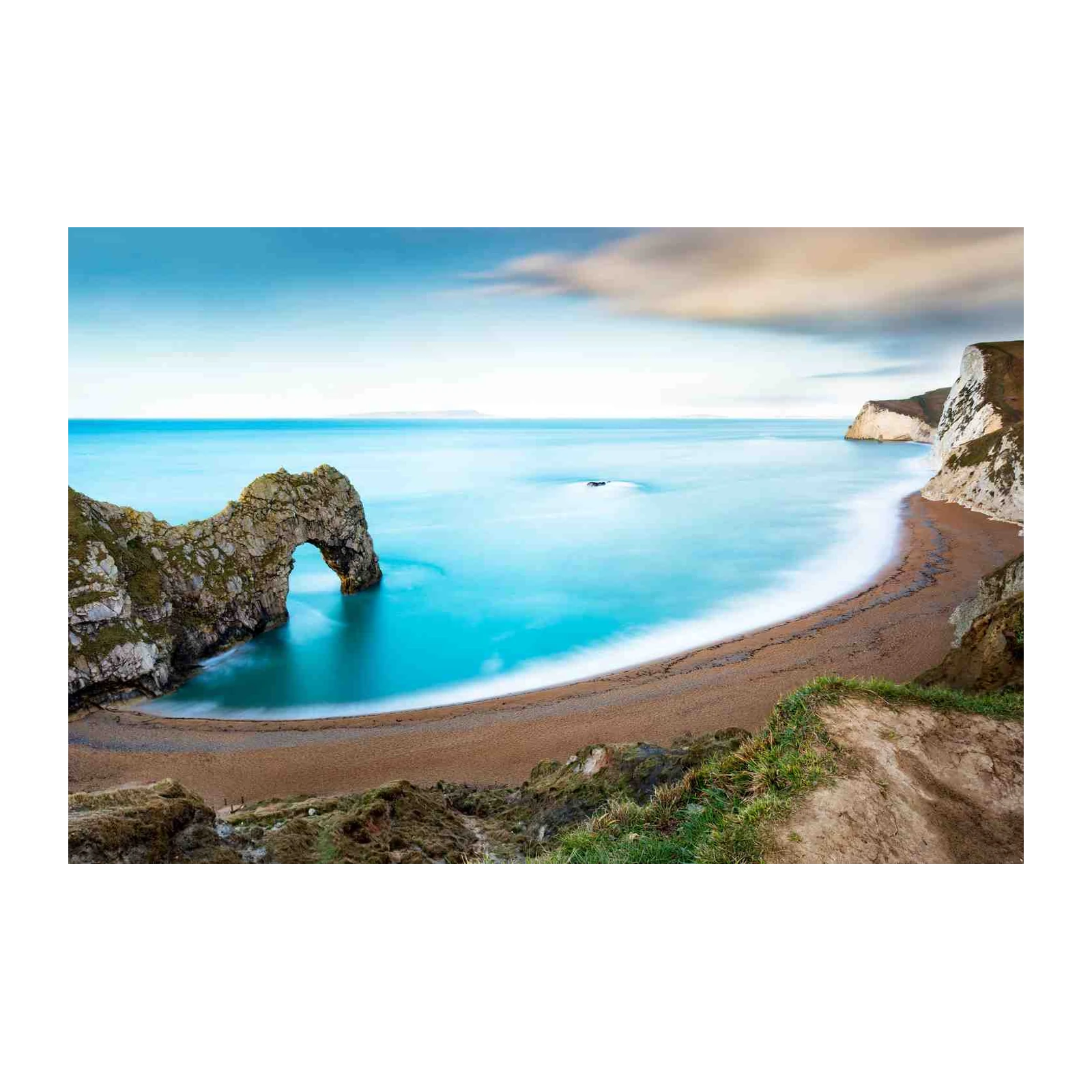 Tranquil Coastal Arch Wall Art