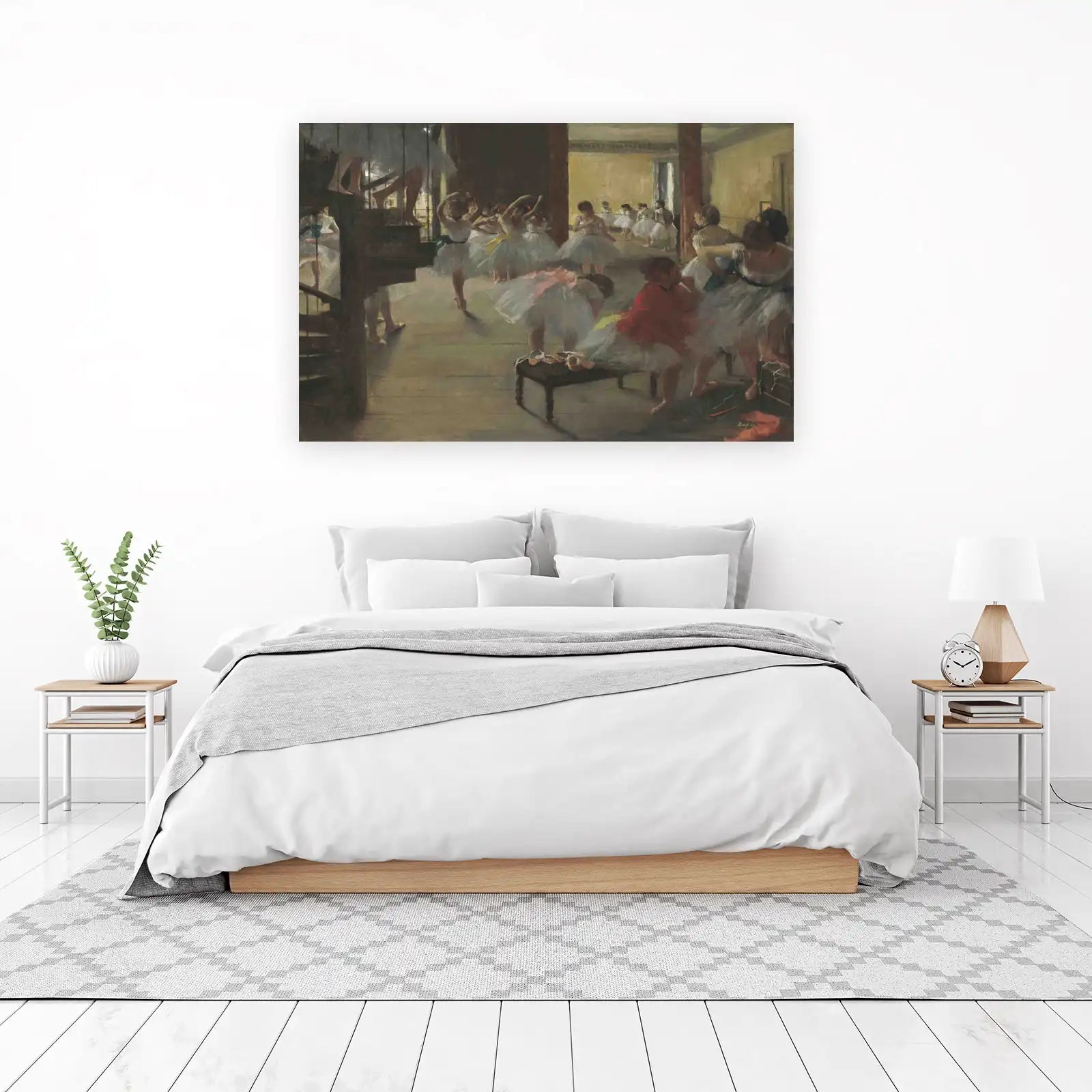 Ballet Rehearsal Impressionist Dancers Wall Art