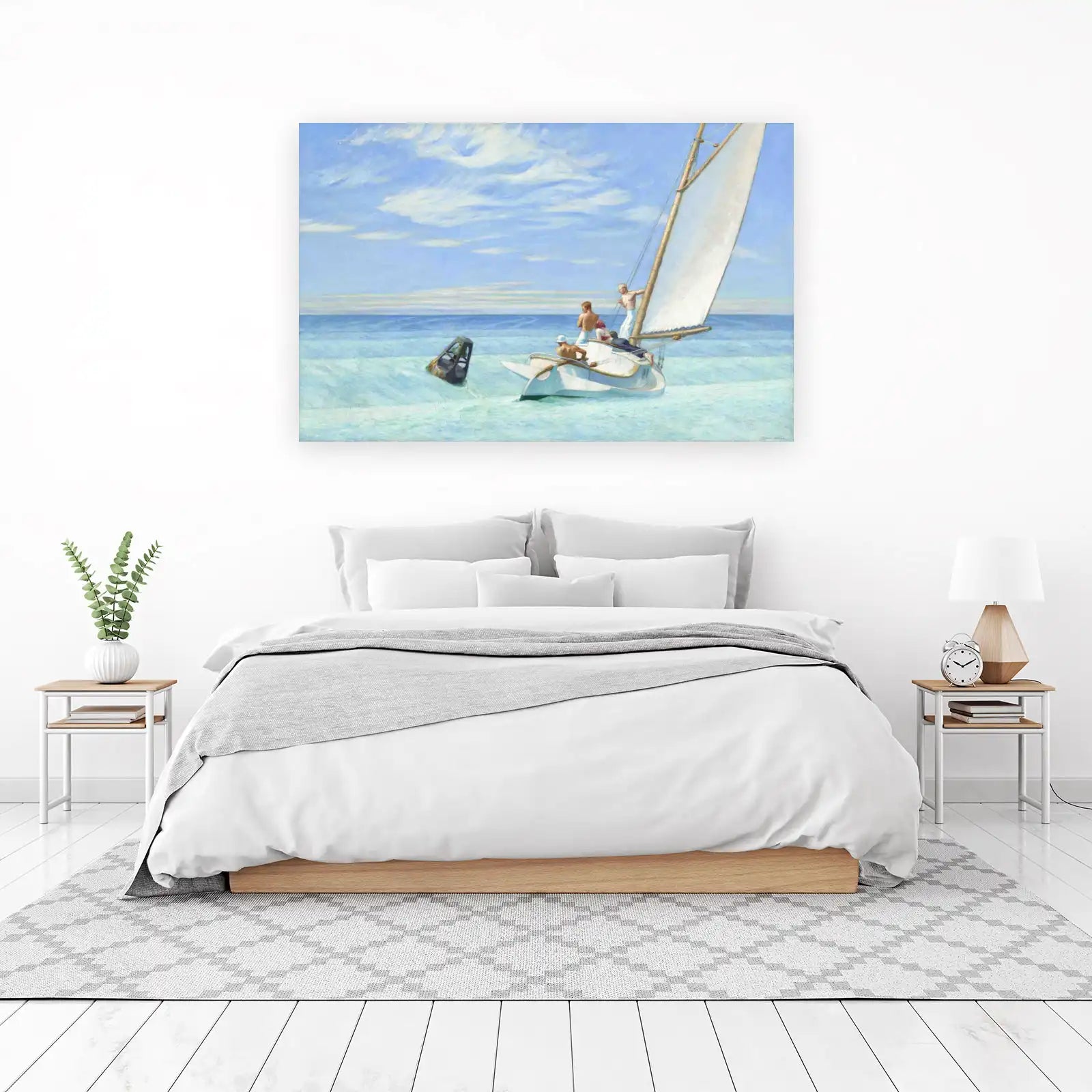 Seafaring Men Sailing Wall Art