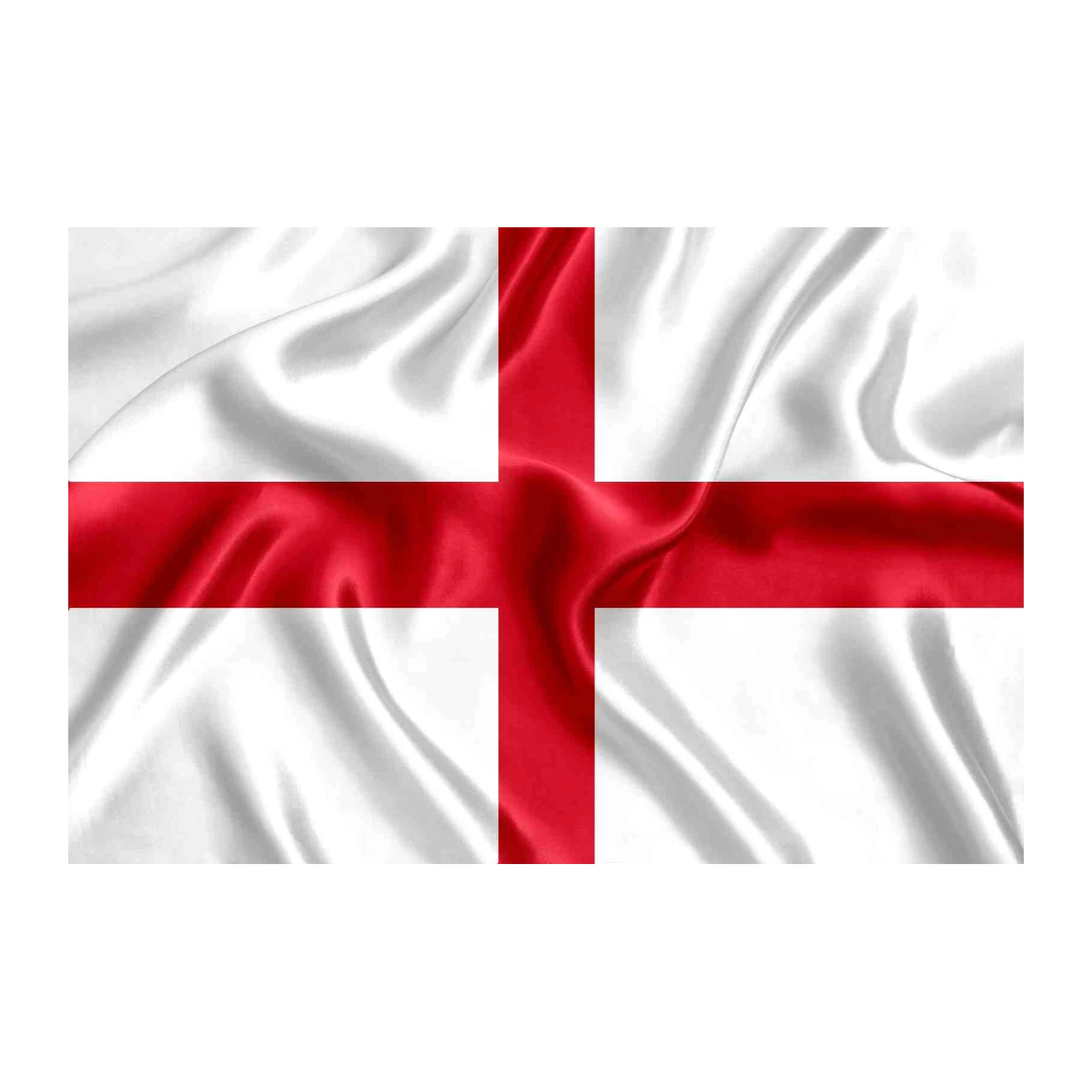 St George's Cross Silk Flag Wall Art