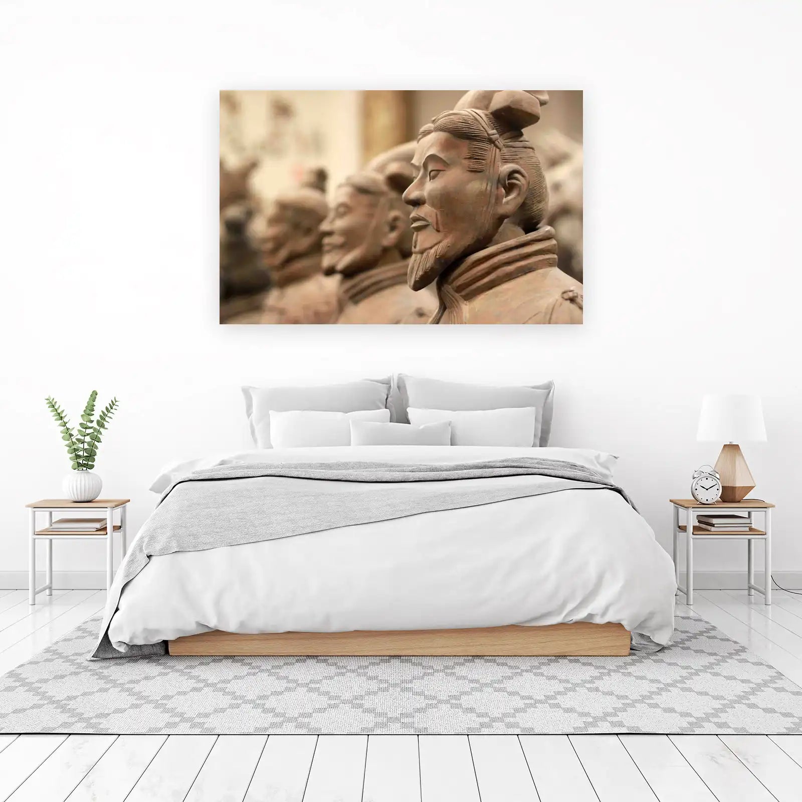 Terracotta Warrior Profile Wall Art