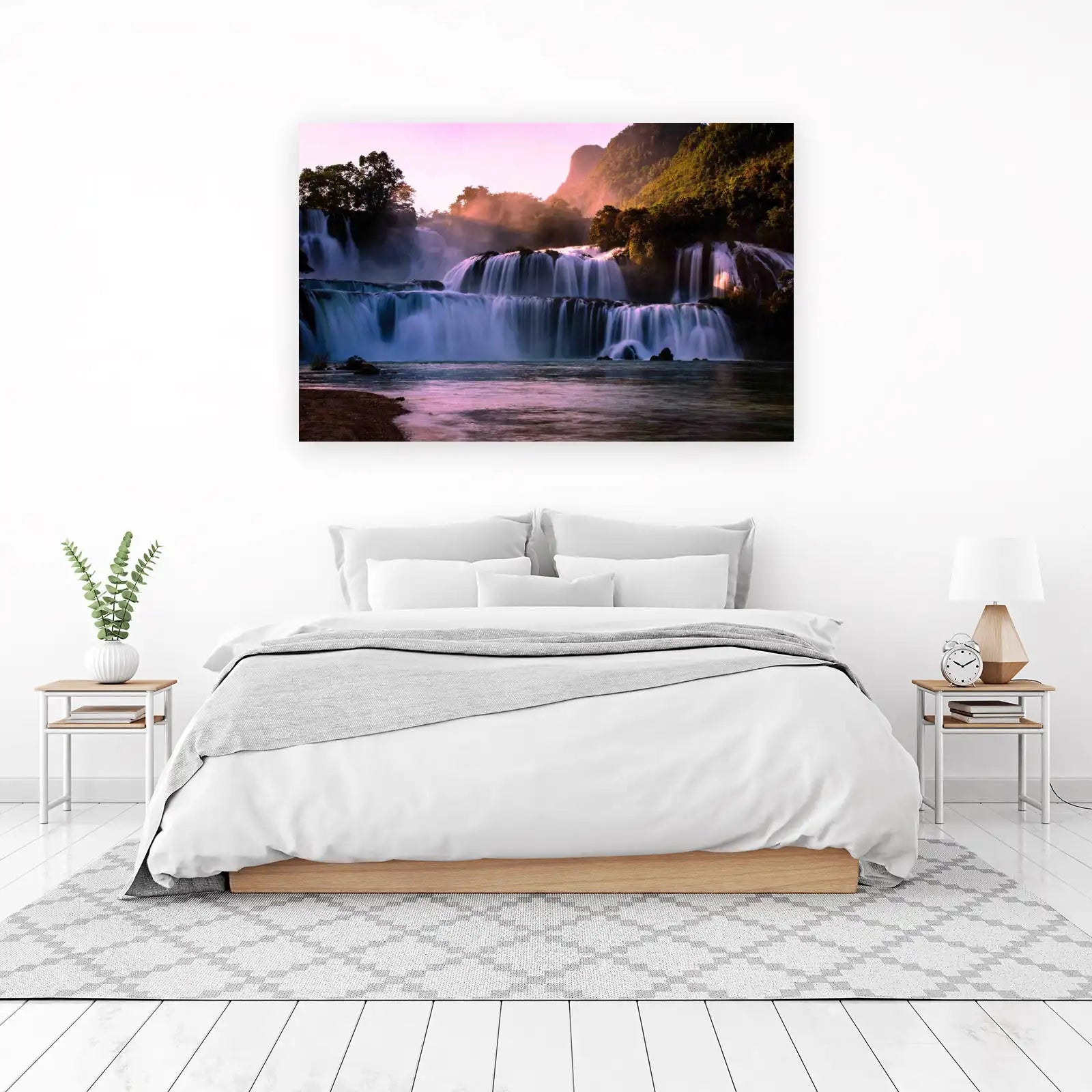 Majestic Waterfall Serenity Wall Art