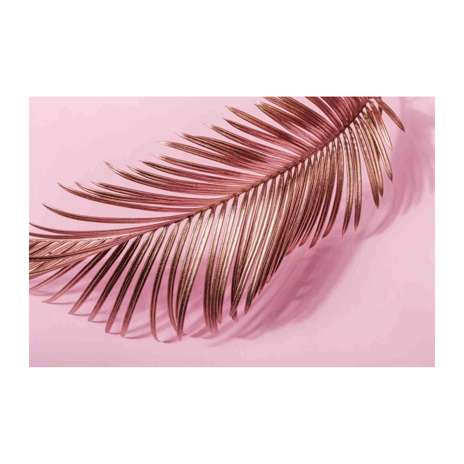 Rose Gold Palm Leaf Wall Art Wall Art