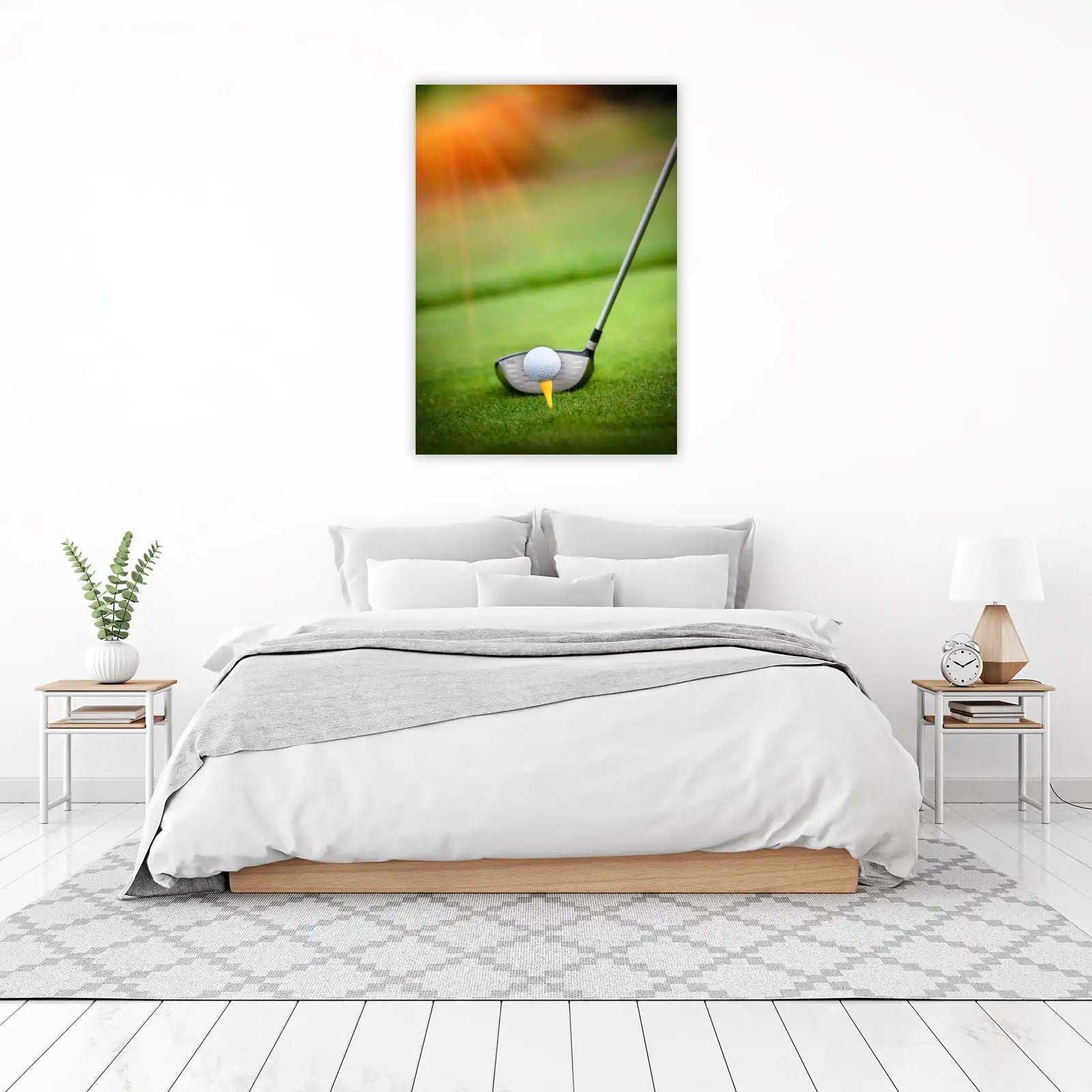 Golf Driver & Ball Wall Art - Sport Decor