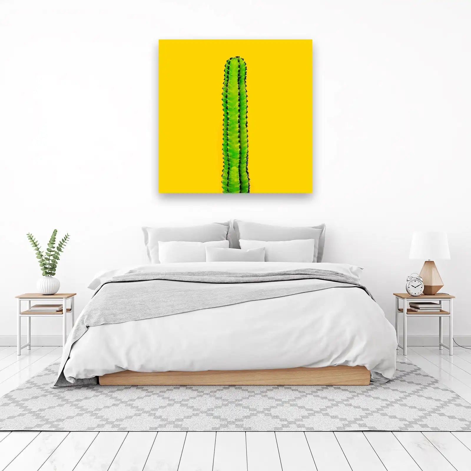 Vibrant Cactus Pop Art Wall Art