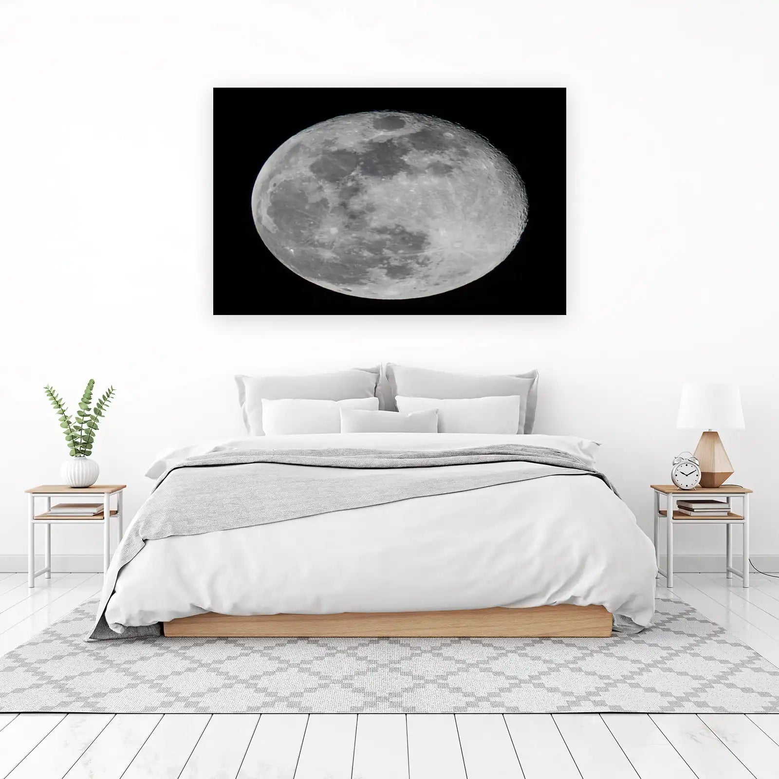 Stunning Lunar Surface Wall Art
