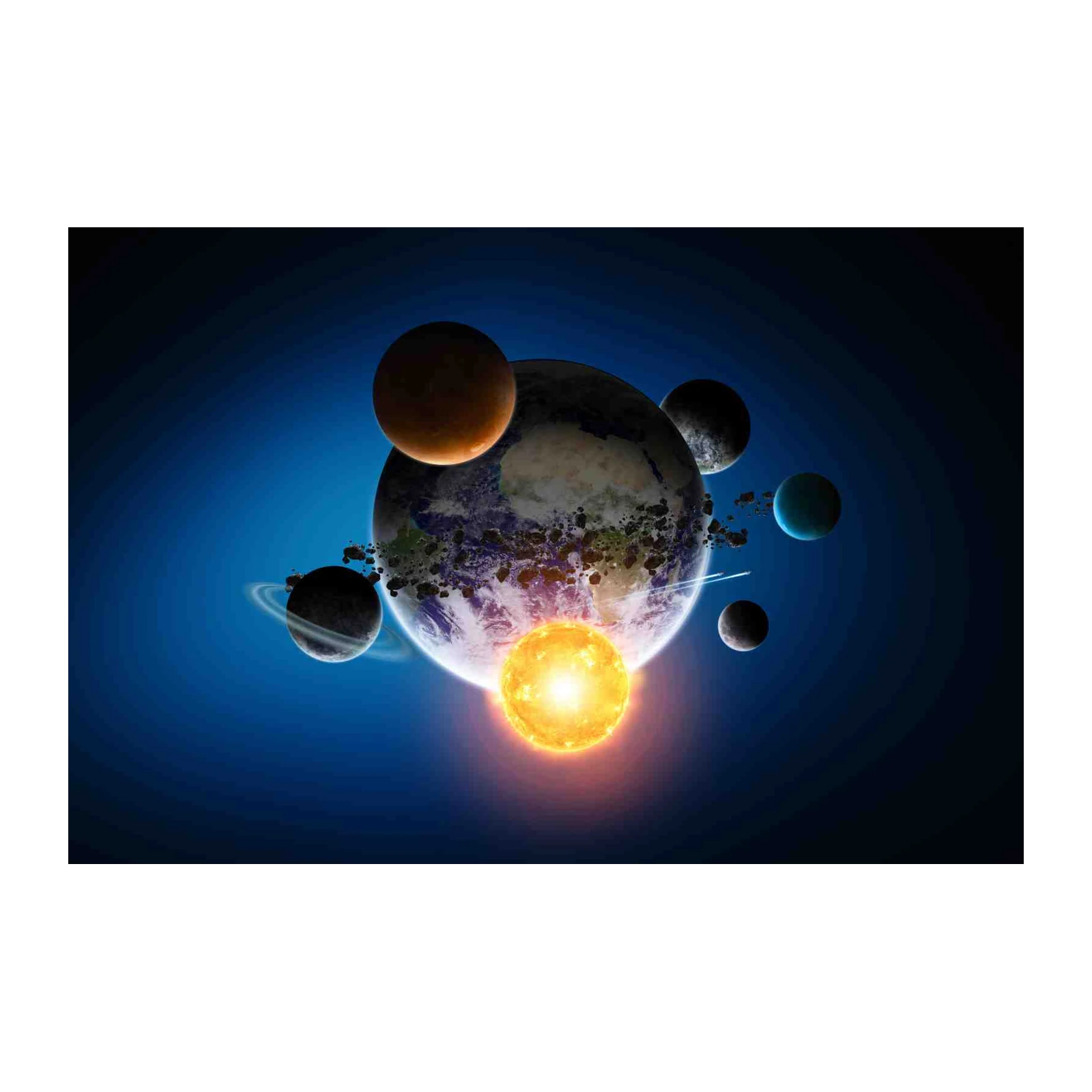 Solar System & Earth Wall Art