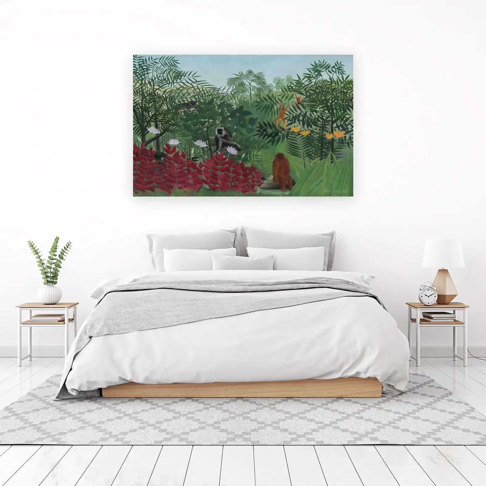 Jungle Paradise Monkeys Wall Art
