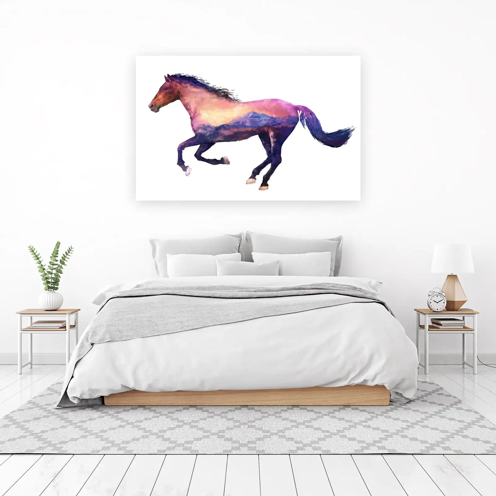 Majestic Mountain Horse Wall Art Wall Art