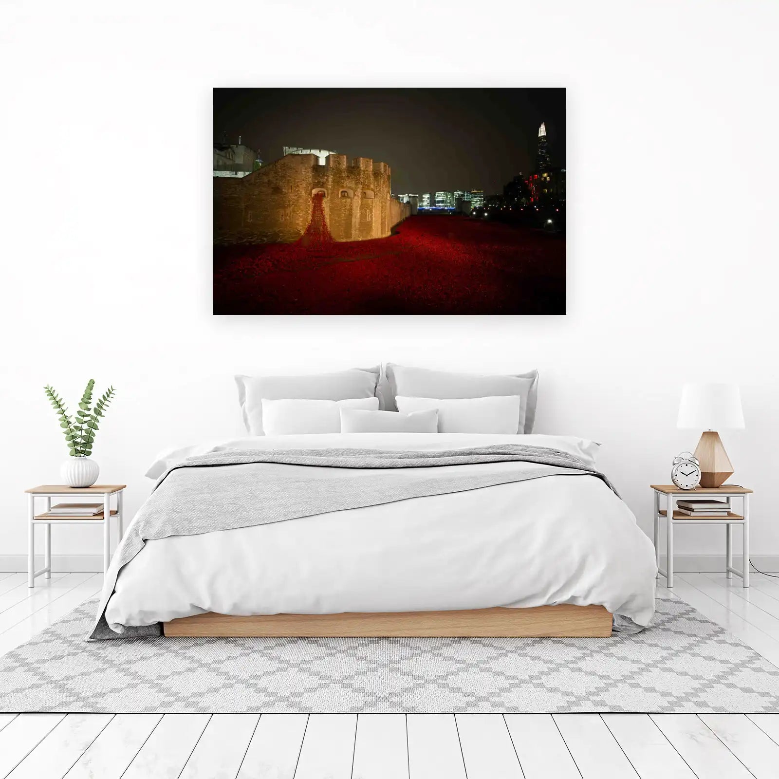 Tower of London Poppies Wall Art