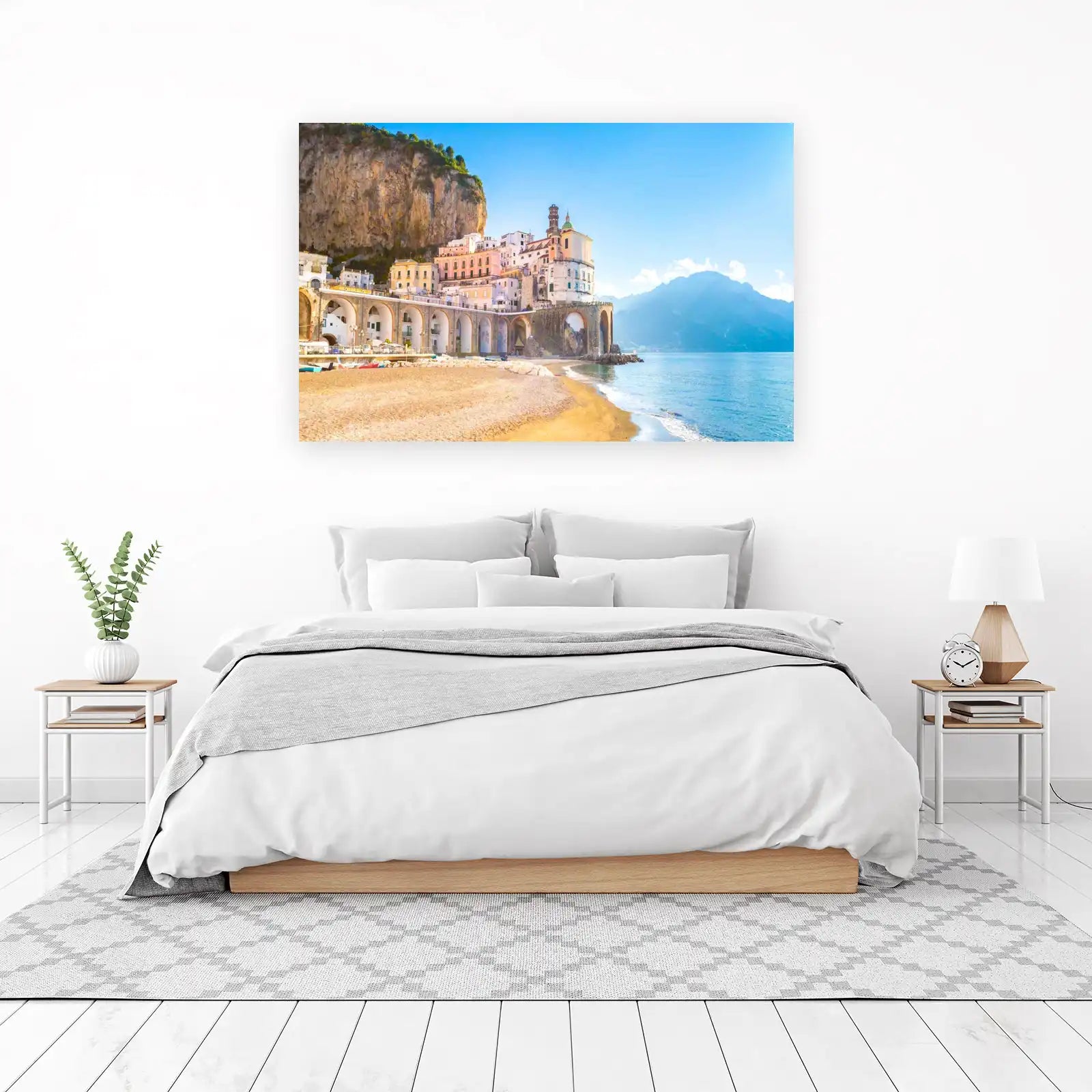 Amalfi Coast Beach & Architecture Wall Art