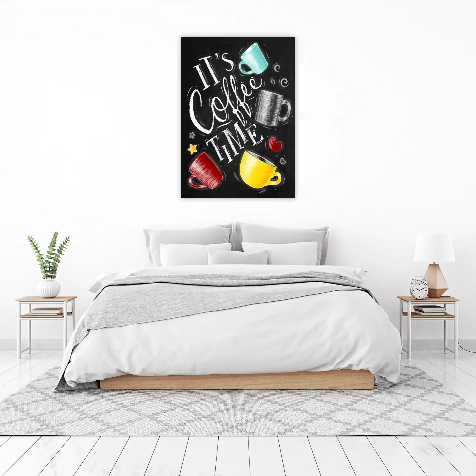 Chalkboard Coffee Time Wall Art Wall Art