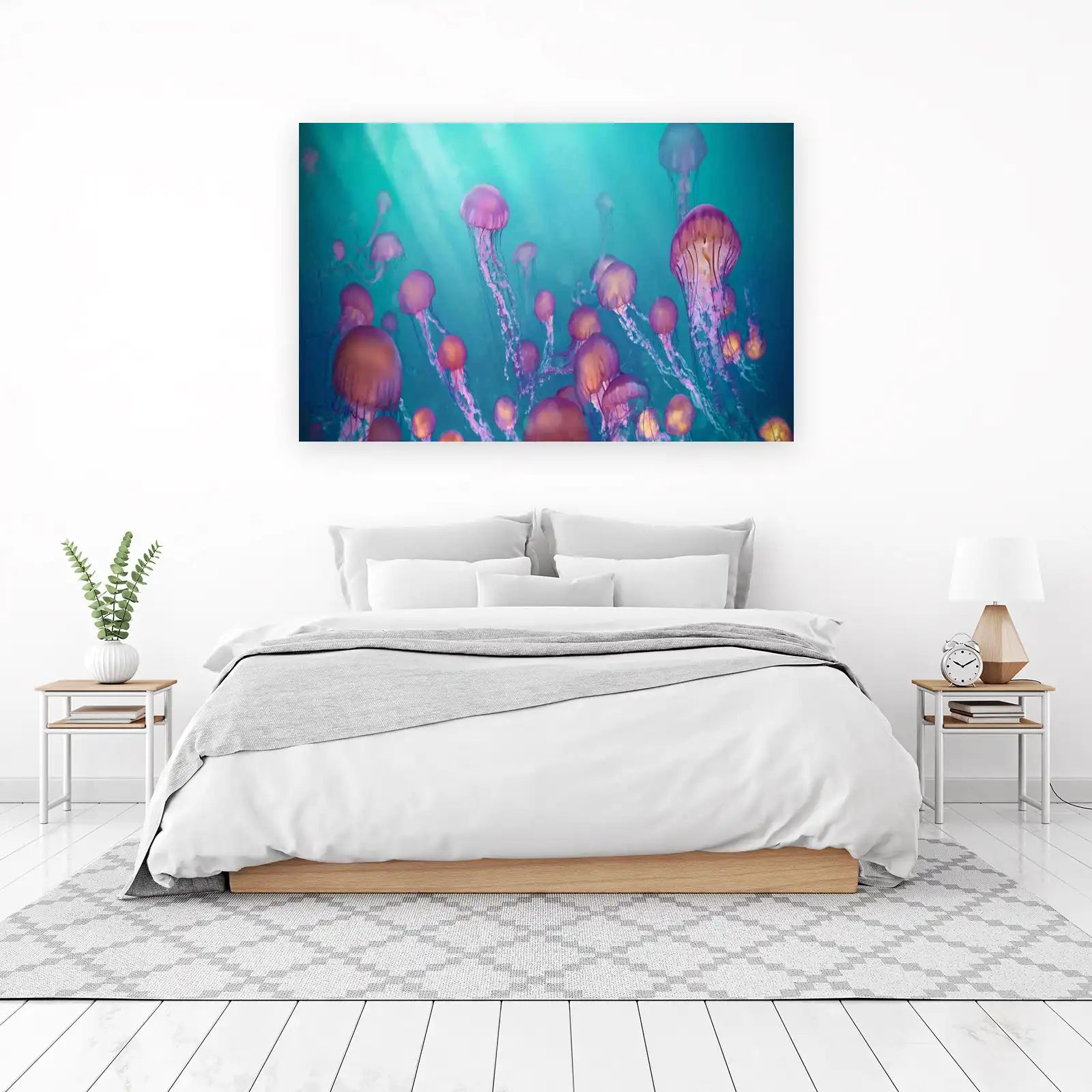 Mystic Jellyfish Ocean Dream Wall Art