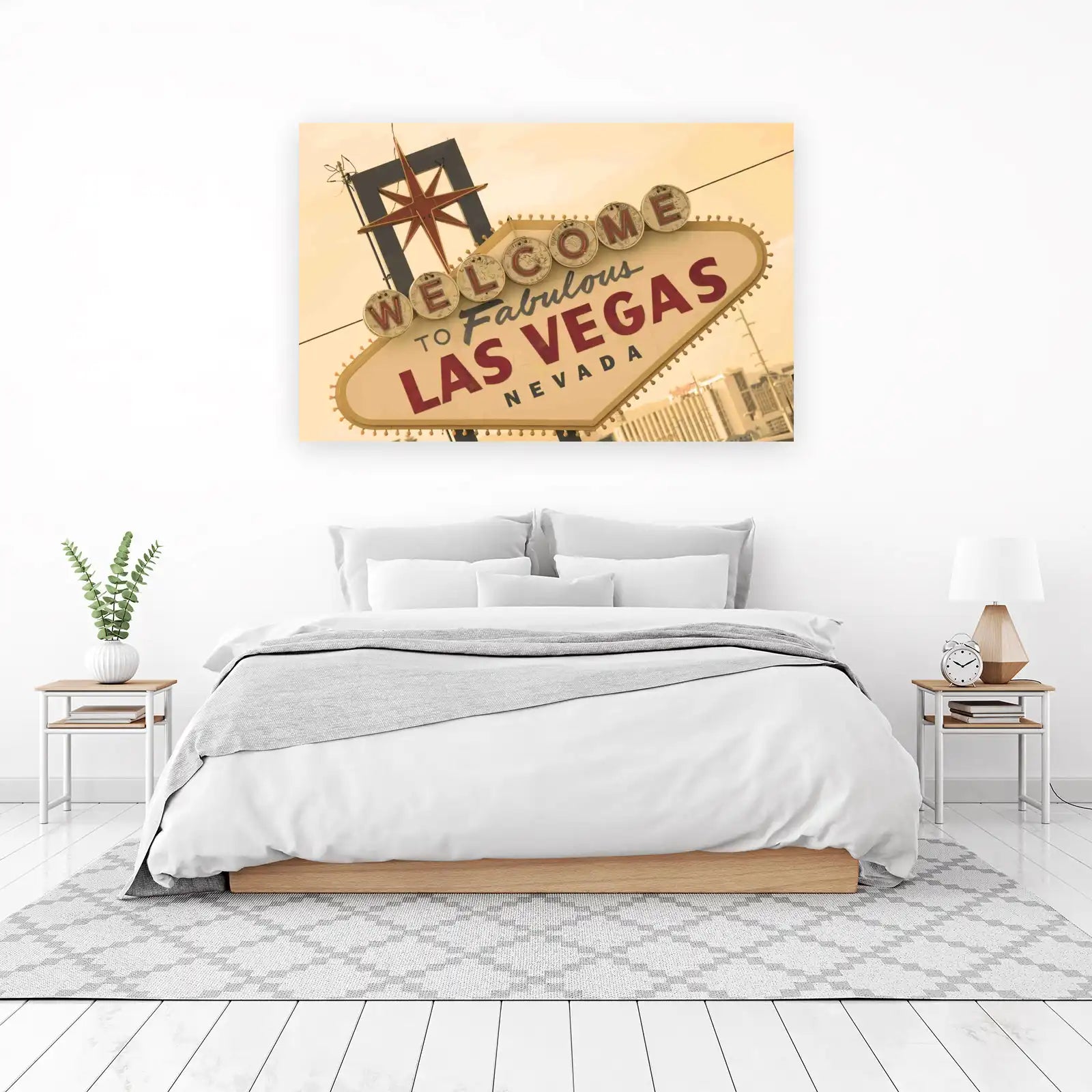 Iconic Welcome to Las Vegas Wall Art