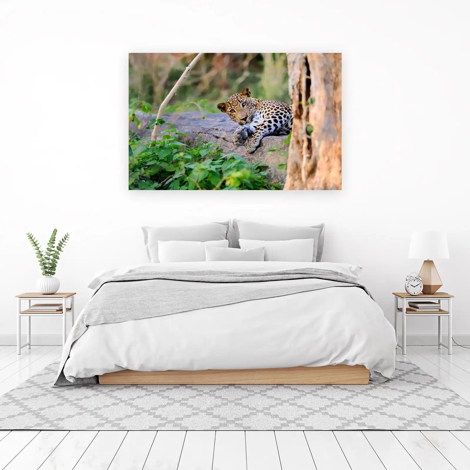 Majestic Leopard Wildlife Wall Art