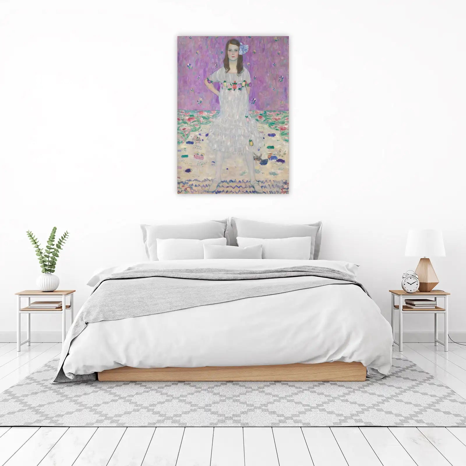 Gustav Klimt Portrait Wall Art - Art Nouveau Decor