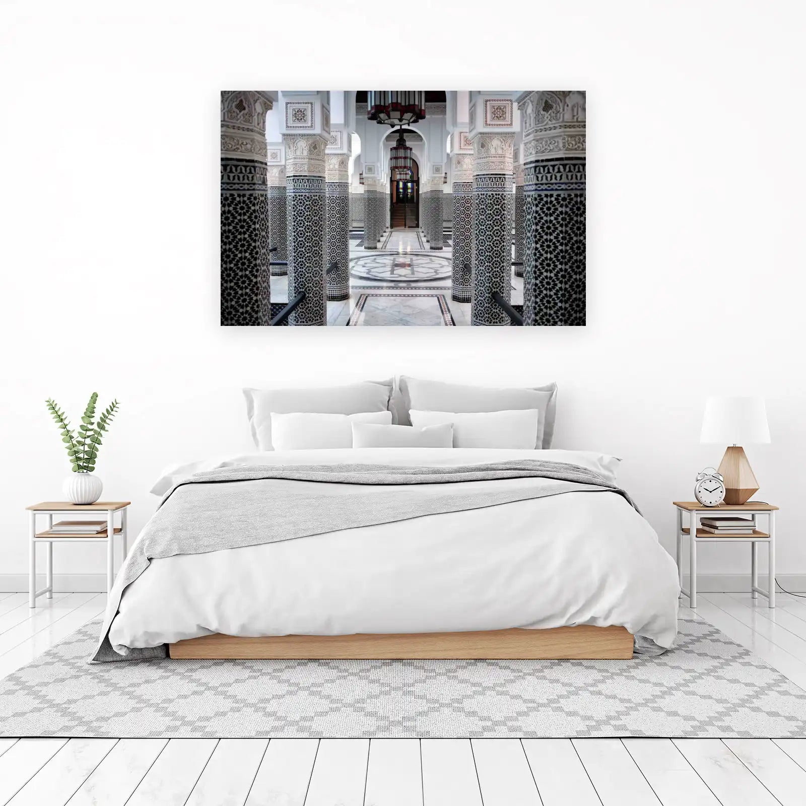 Intricate Islamic Columns Wall Art
