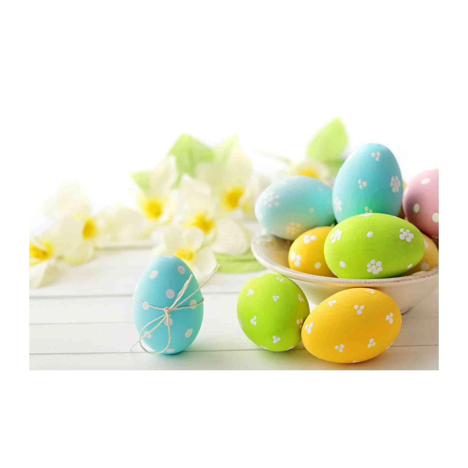Vibrant Easter Egg Delight Wall Art
