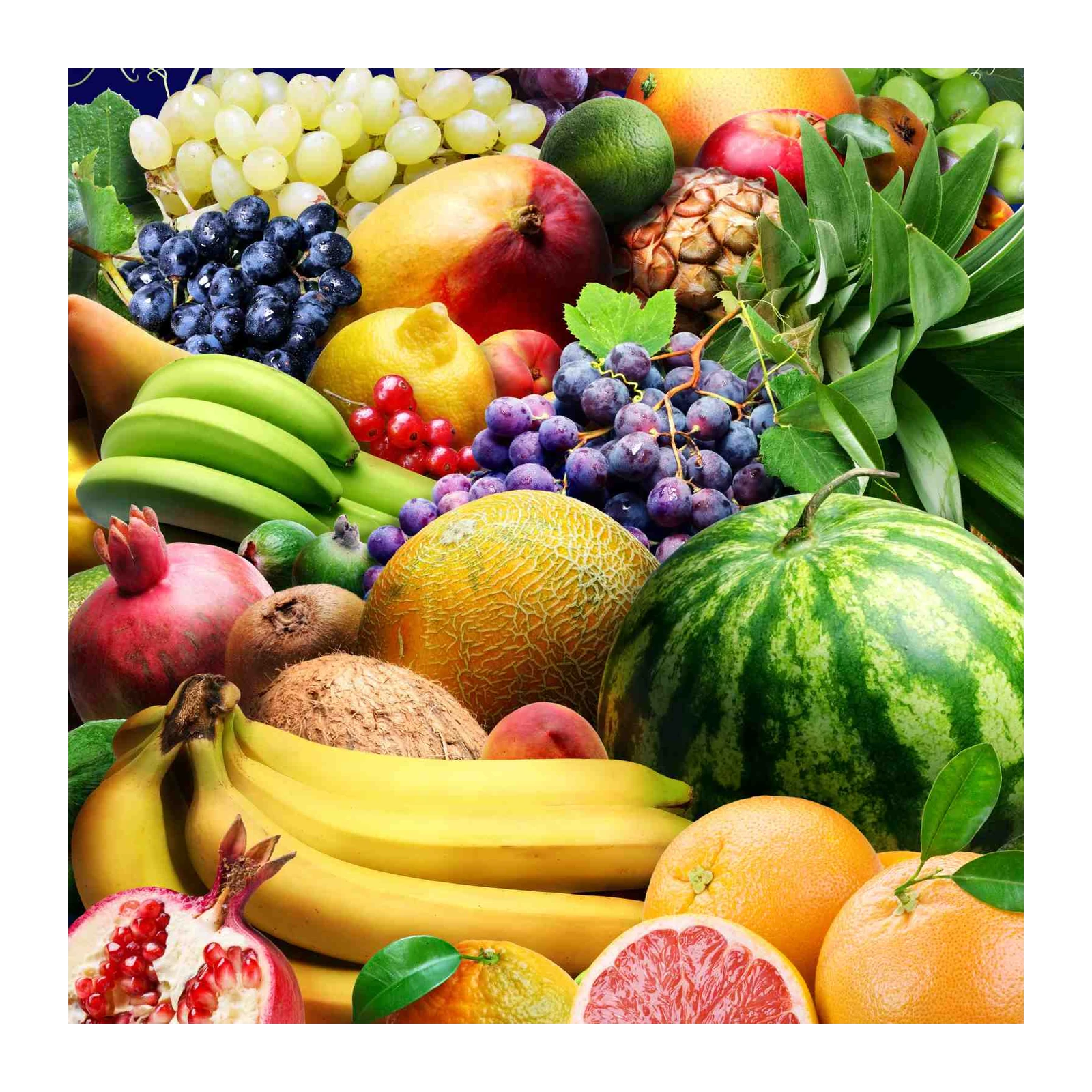 Vibrant Fruit Medley Wall Art