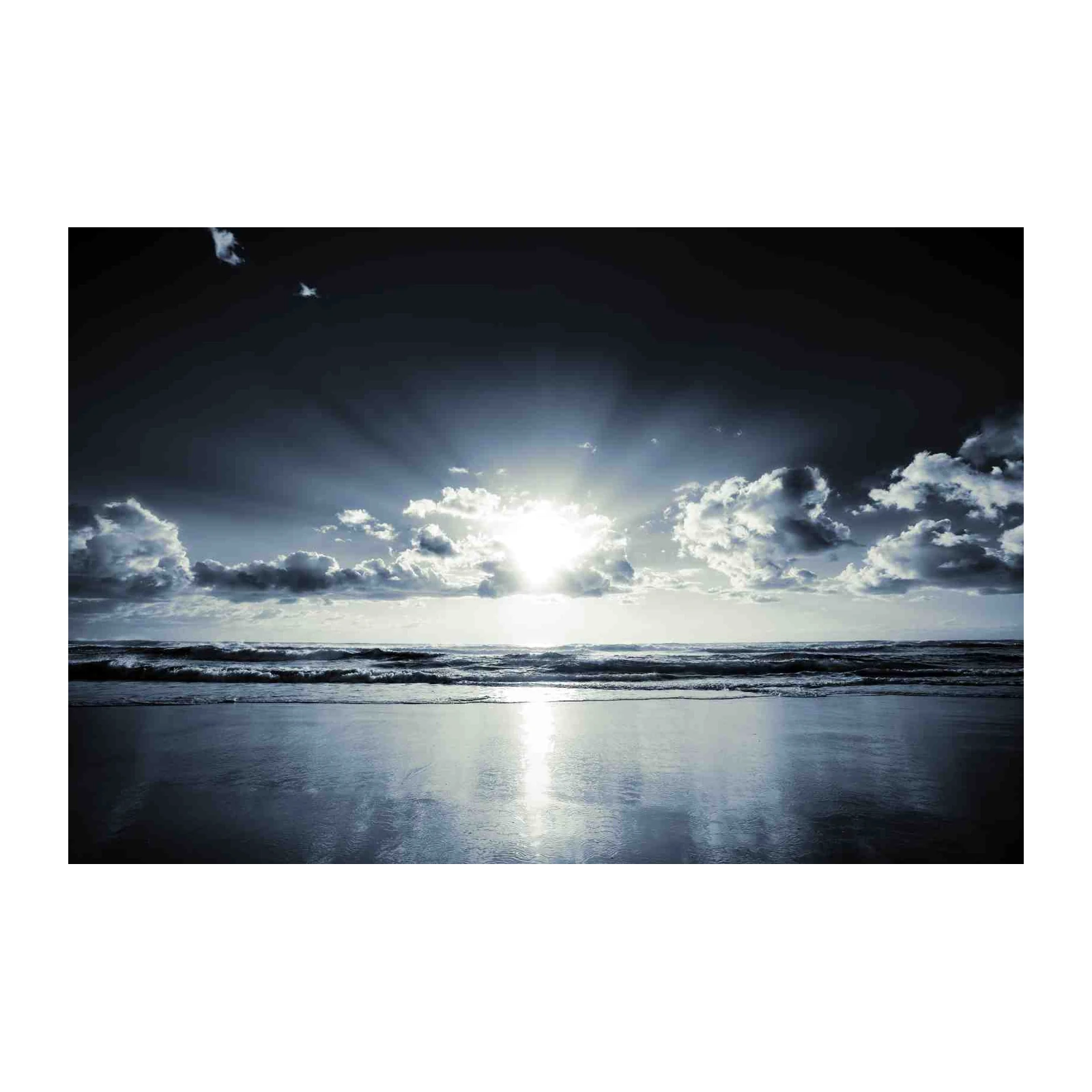 Dramatic Ocean Sunrise Wall Art Wall Art