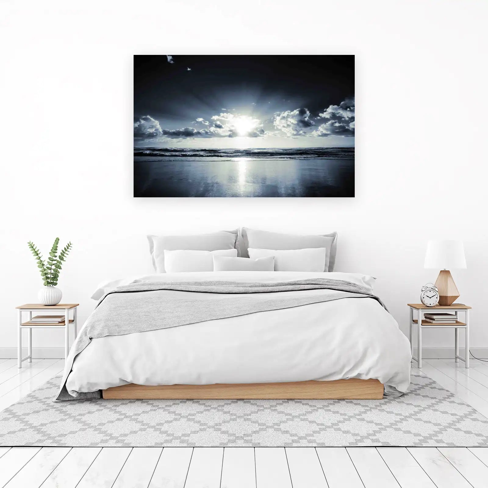 Dramatic Ocean Sunrise Wall Art Wall Art