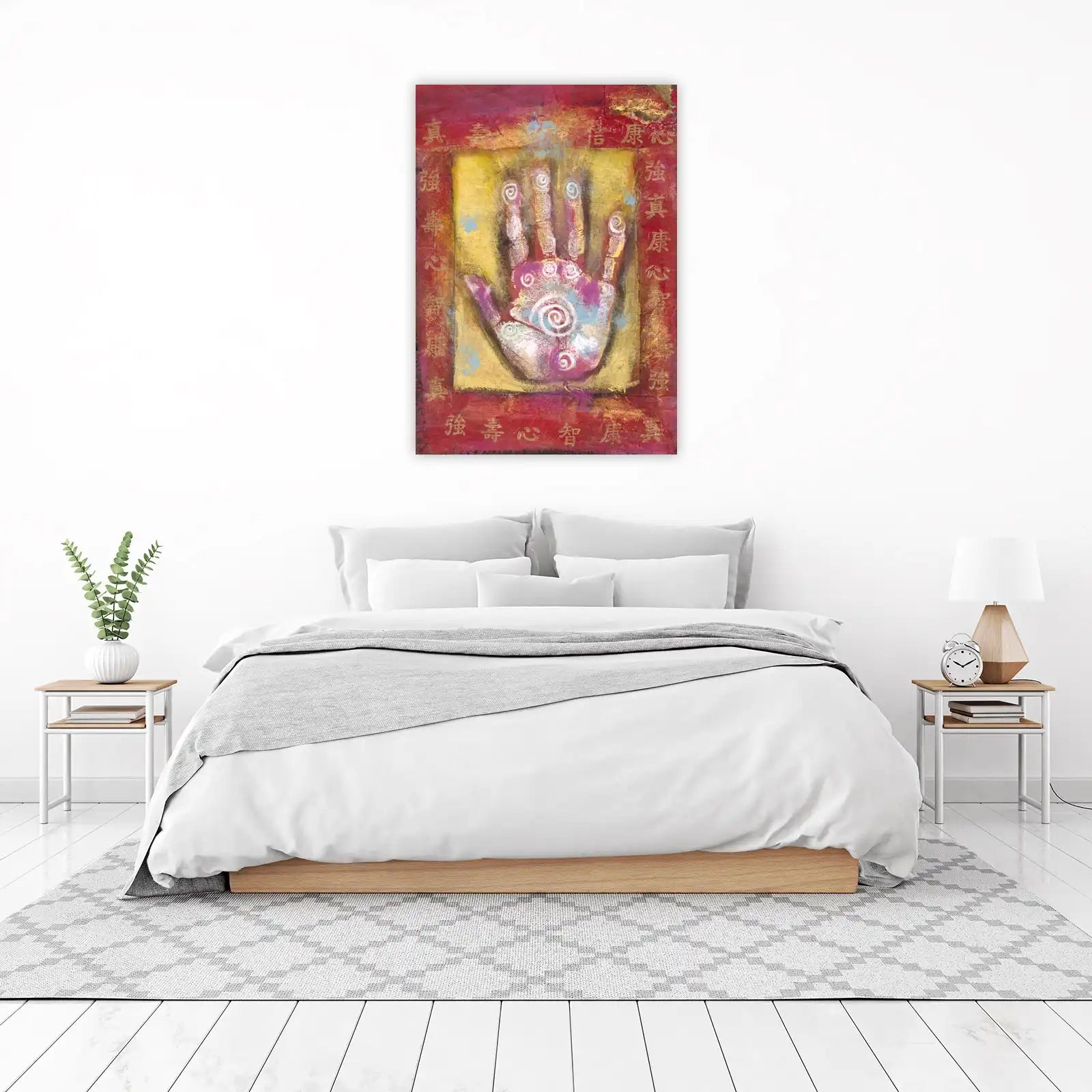 Zen Hand Spiritual Art Wall Art