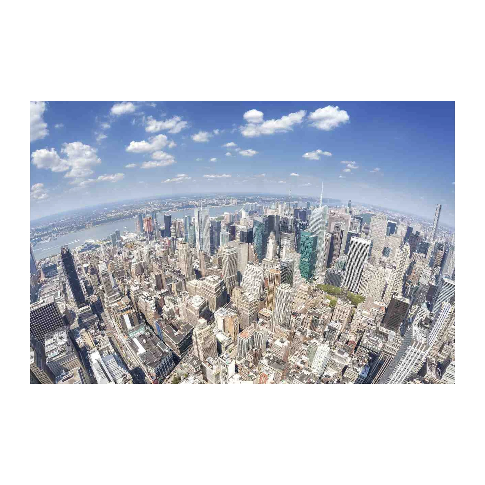 New York City Skyline Aerial Wall Art