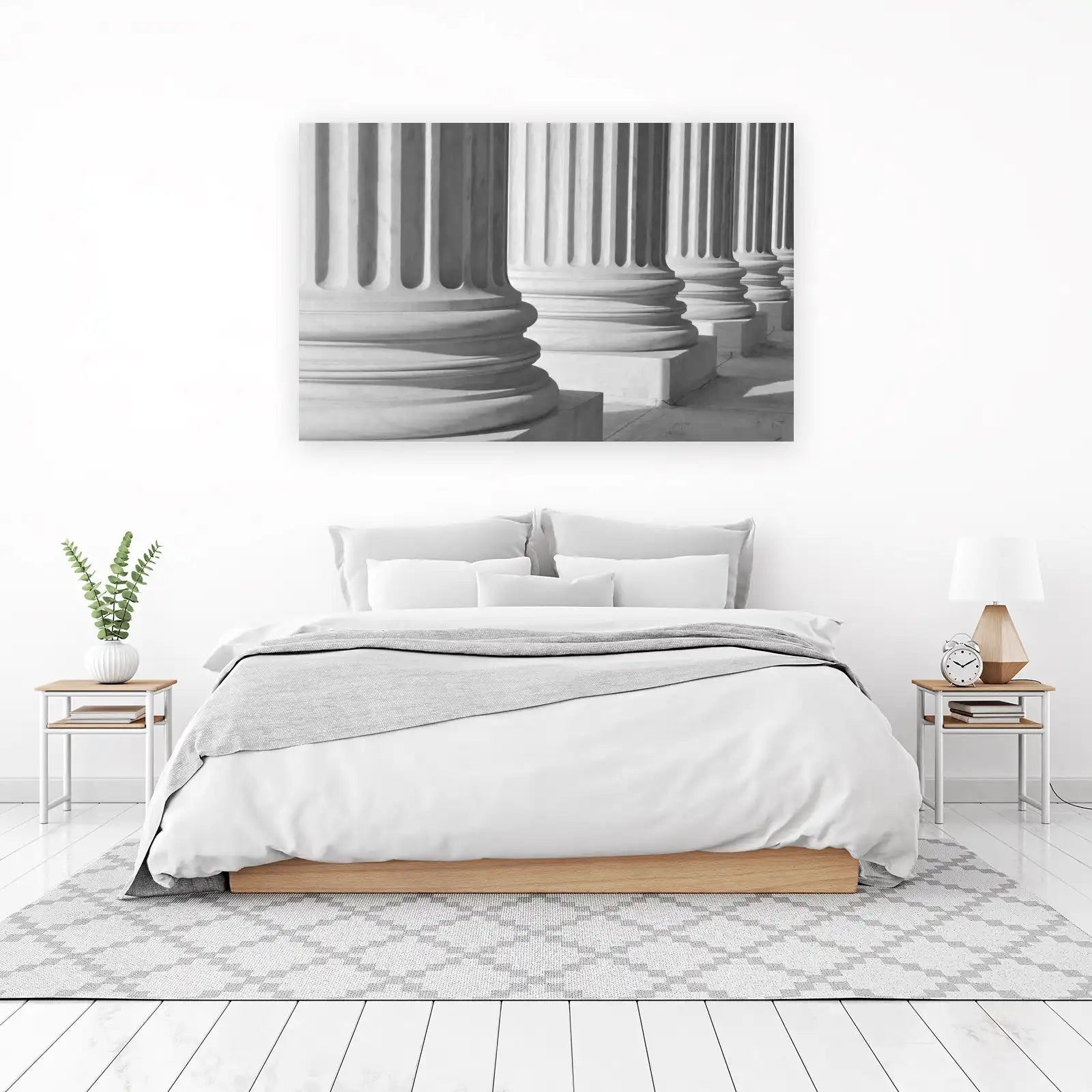 Classic Columns Architectural Detail Wall Art