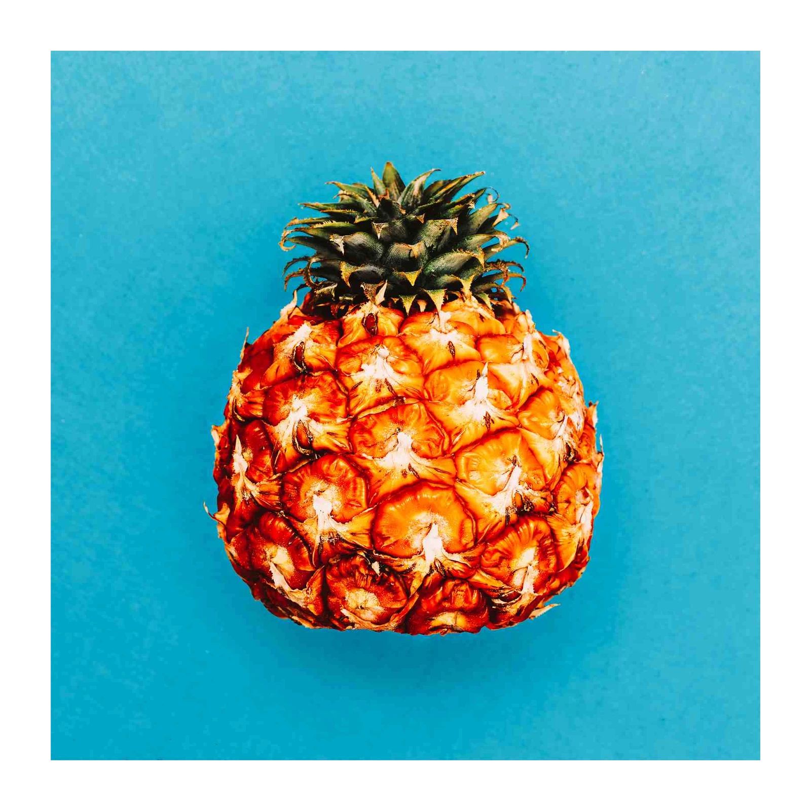 Vibrant Pineapple Pop Art Wall Art