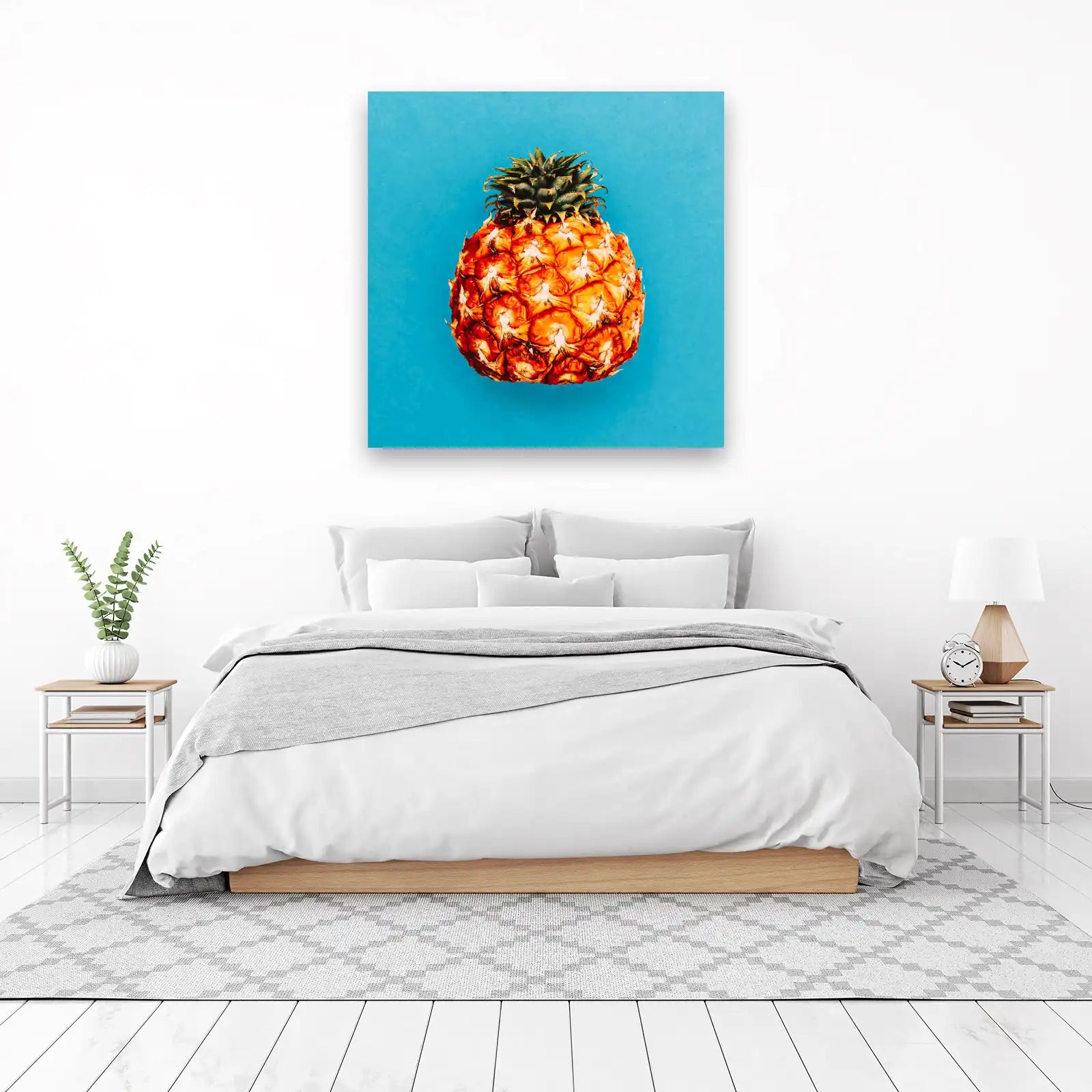 Vibrant Pineapple Pop Art Wall Art