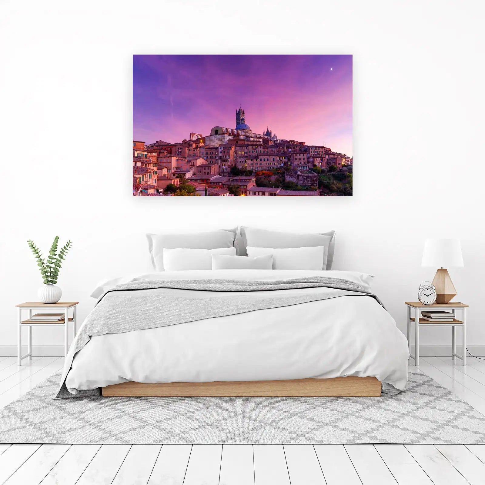 Siena Cathedral Sunset Tuscany Wall Art