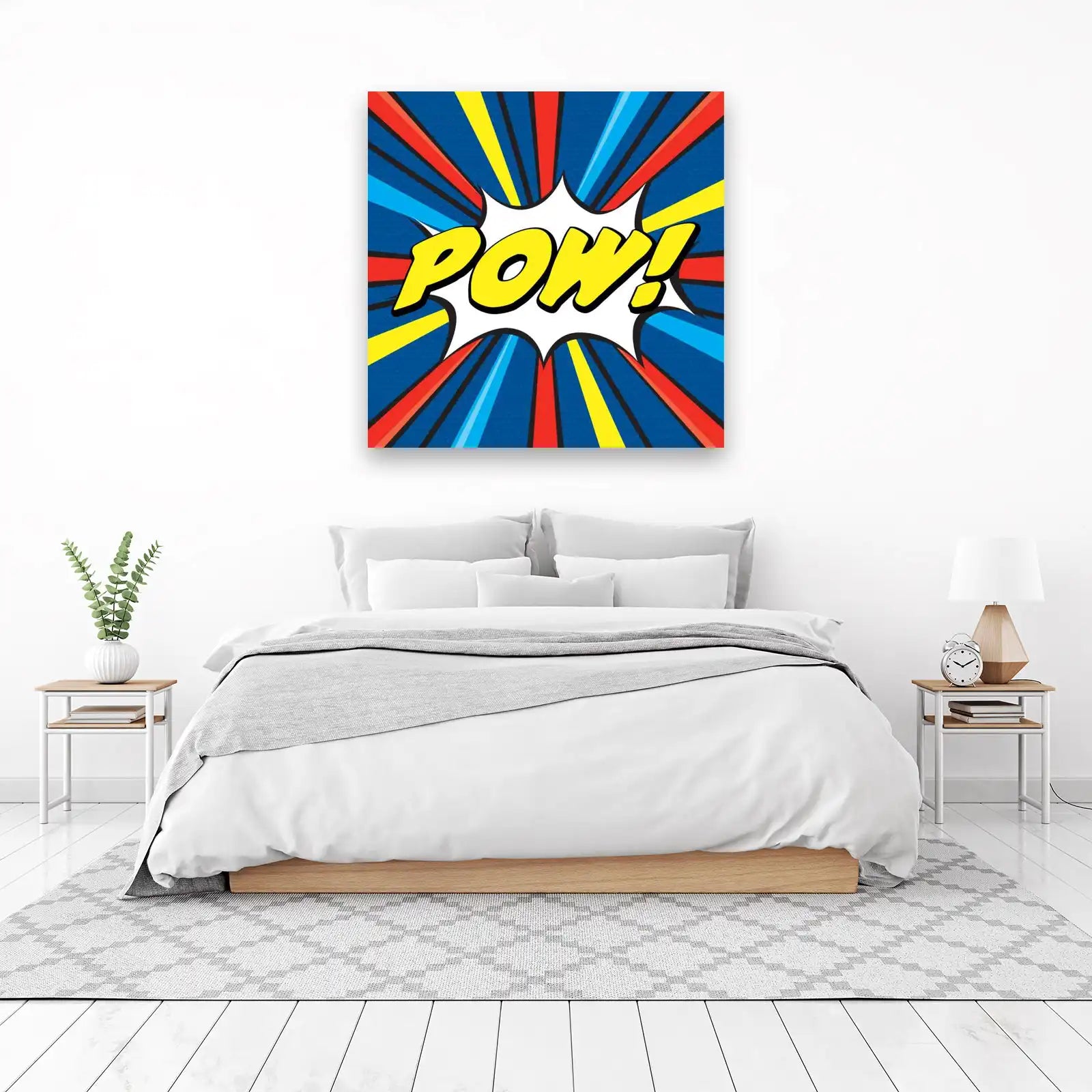 Retro Comic POW! Burst Wall Art